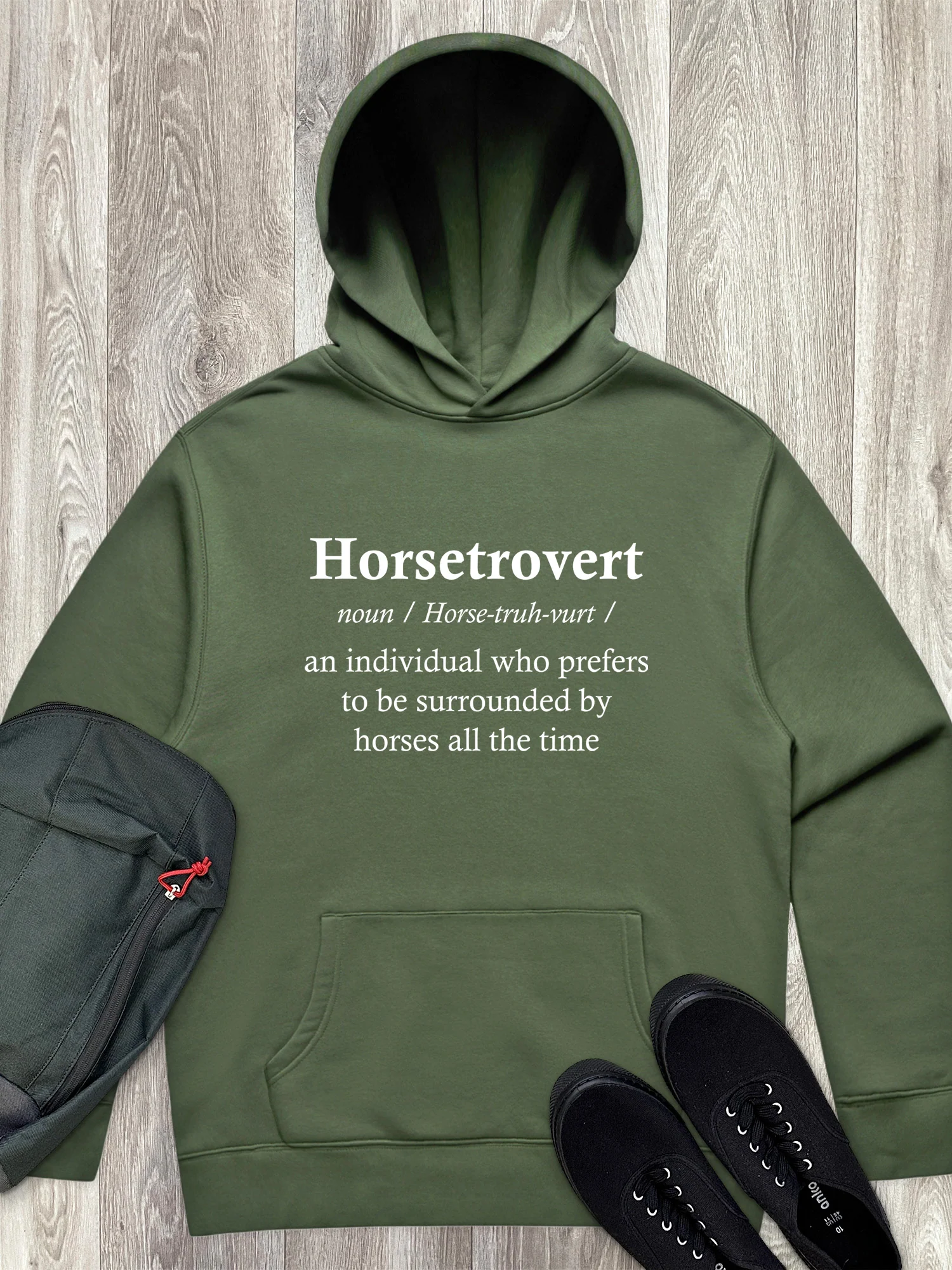 Horsetrovert Men's Comfort Hood - Image 2