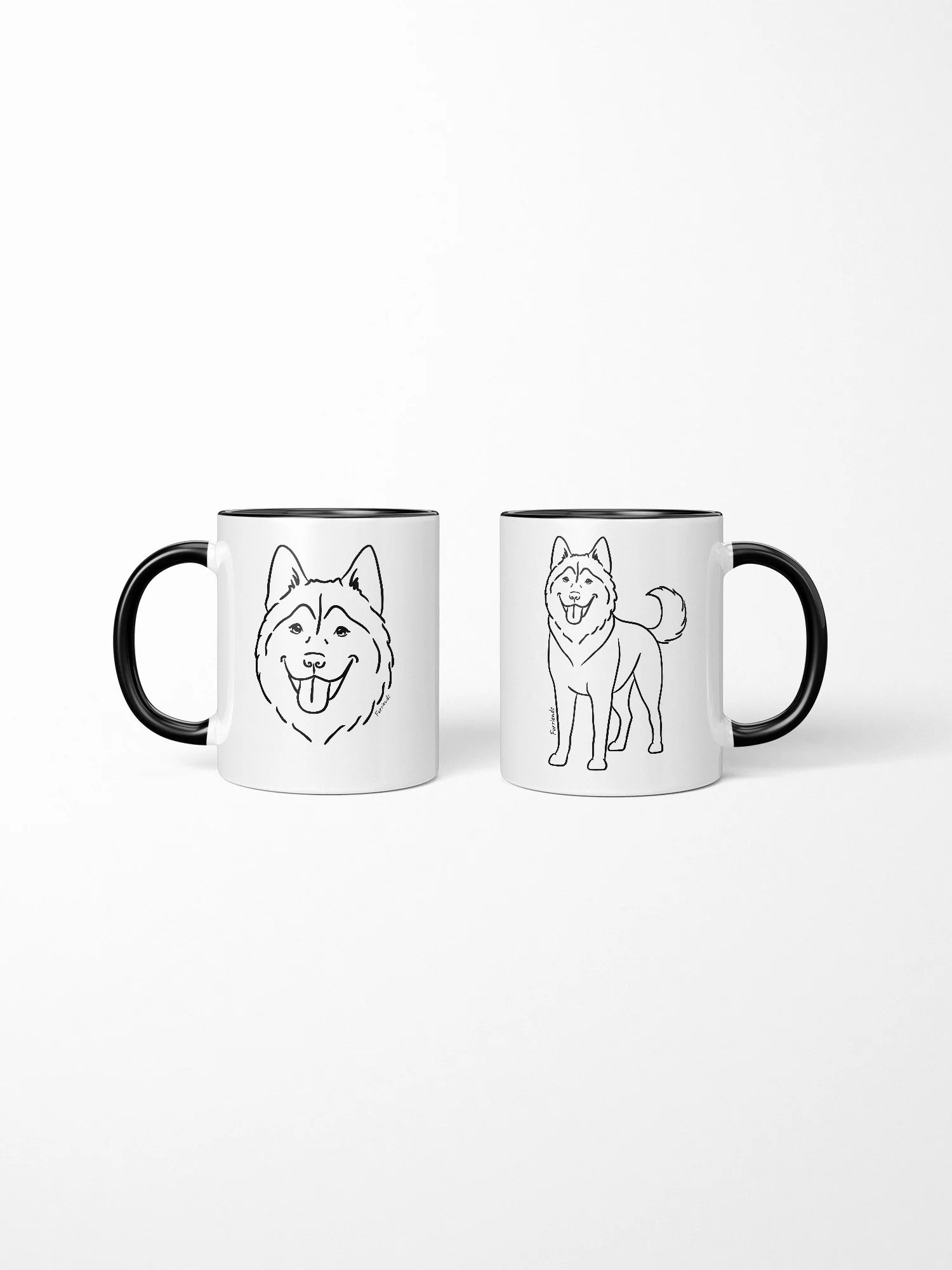 Husky Ceramic Mug - Image 3