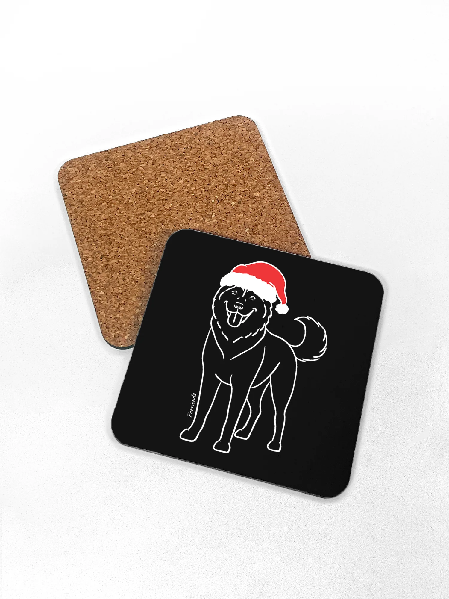 Husky Christmas Edition Coaster - Image 5
