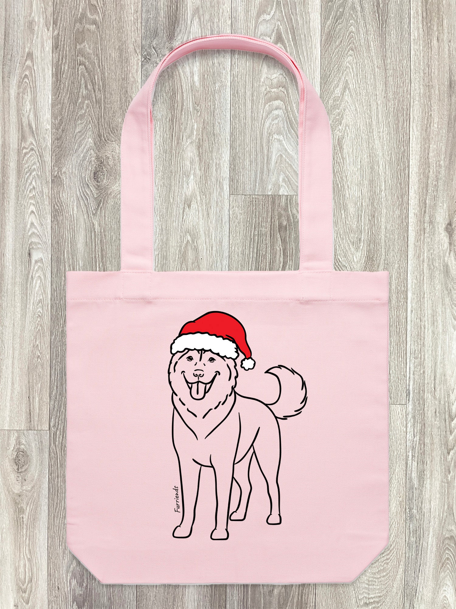 Husky Christmas Edition Edith Tote Bag - Image 7