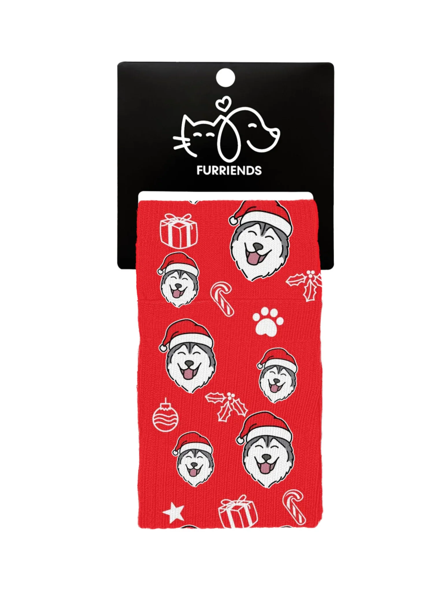 Husky ColourPop Christmas Edition Customisable Socks - Image 2