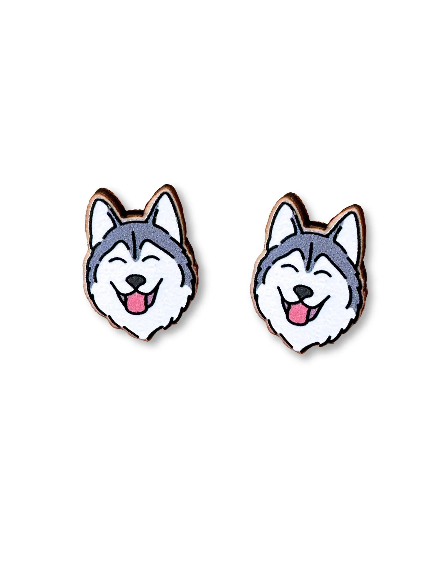 Husky ColourPop Stud Earrings - Image 3