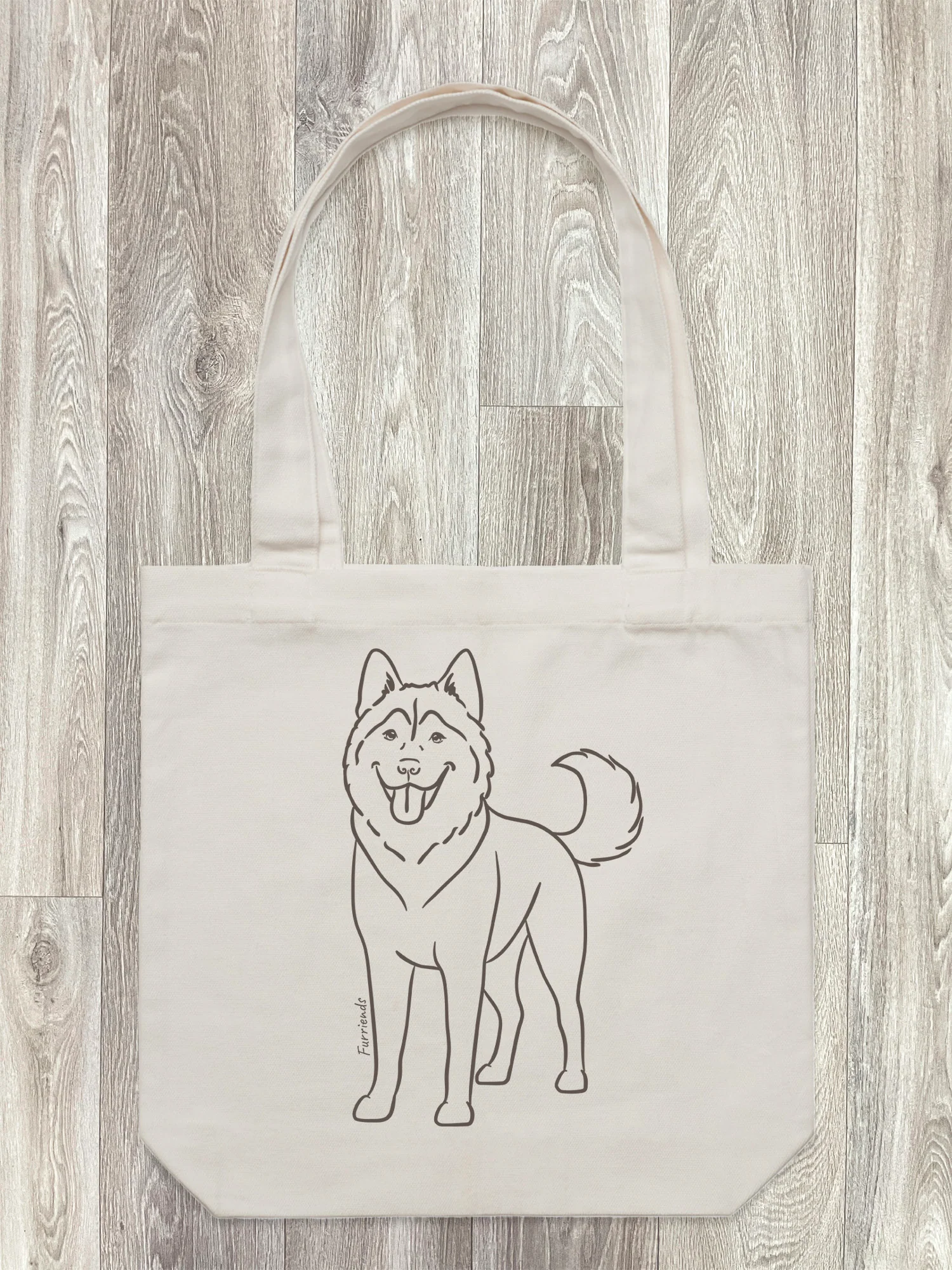 Husky Edith Tote Bag