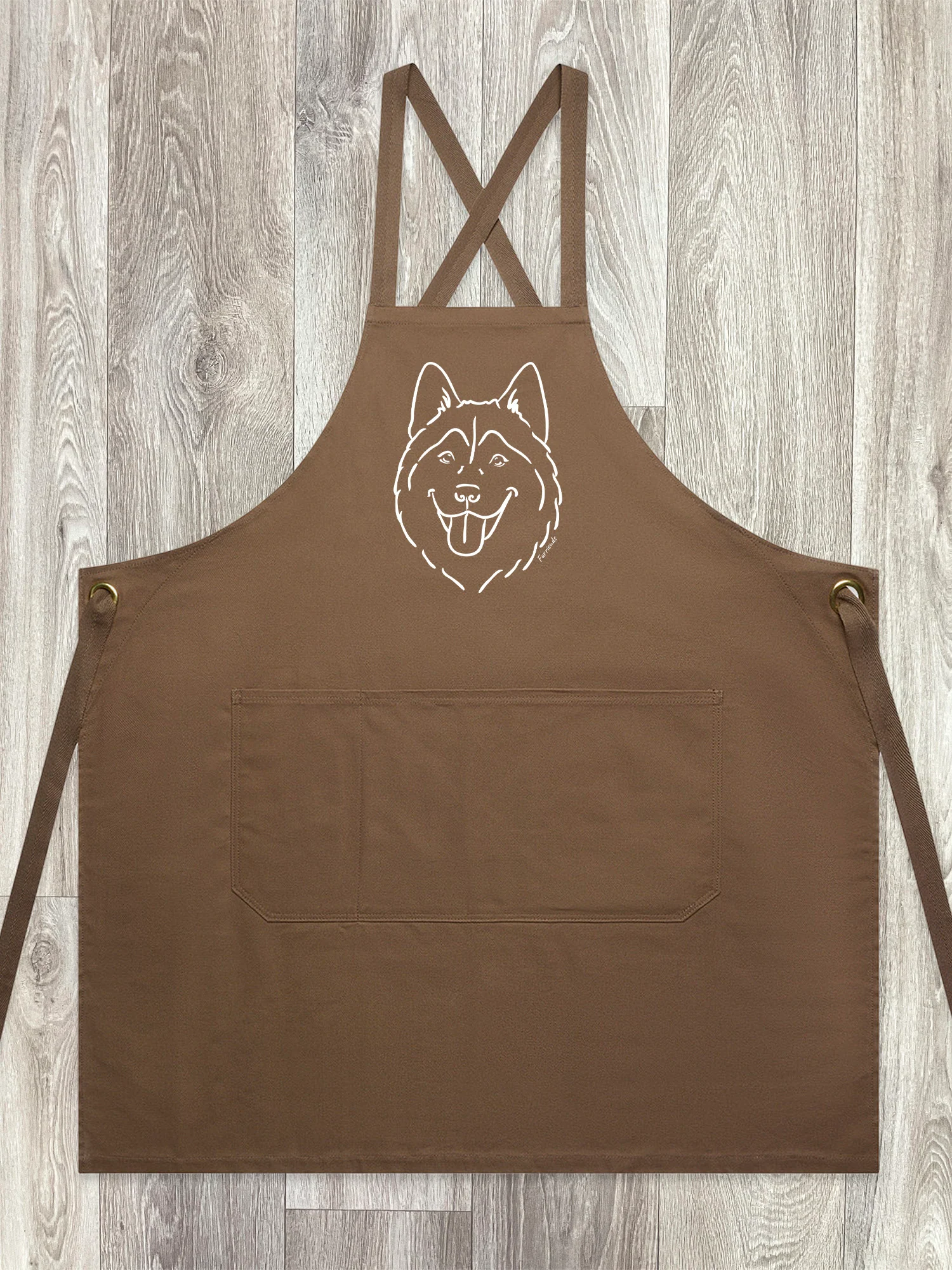 Husky Jarrah Crossback Apron - Image 2
