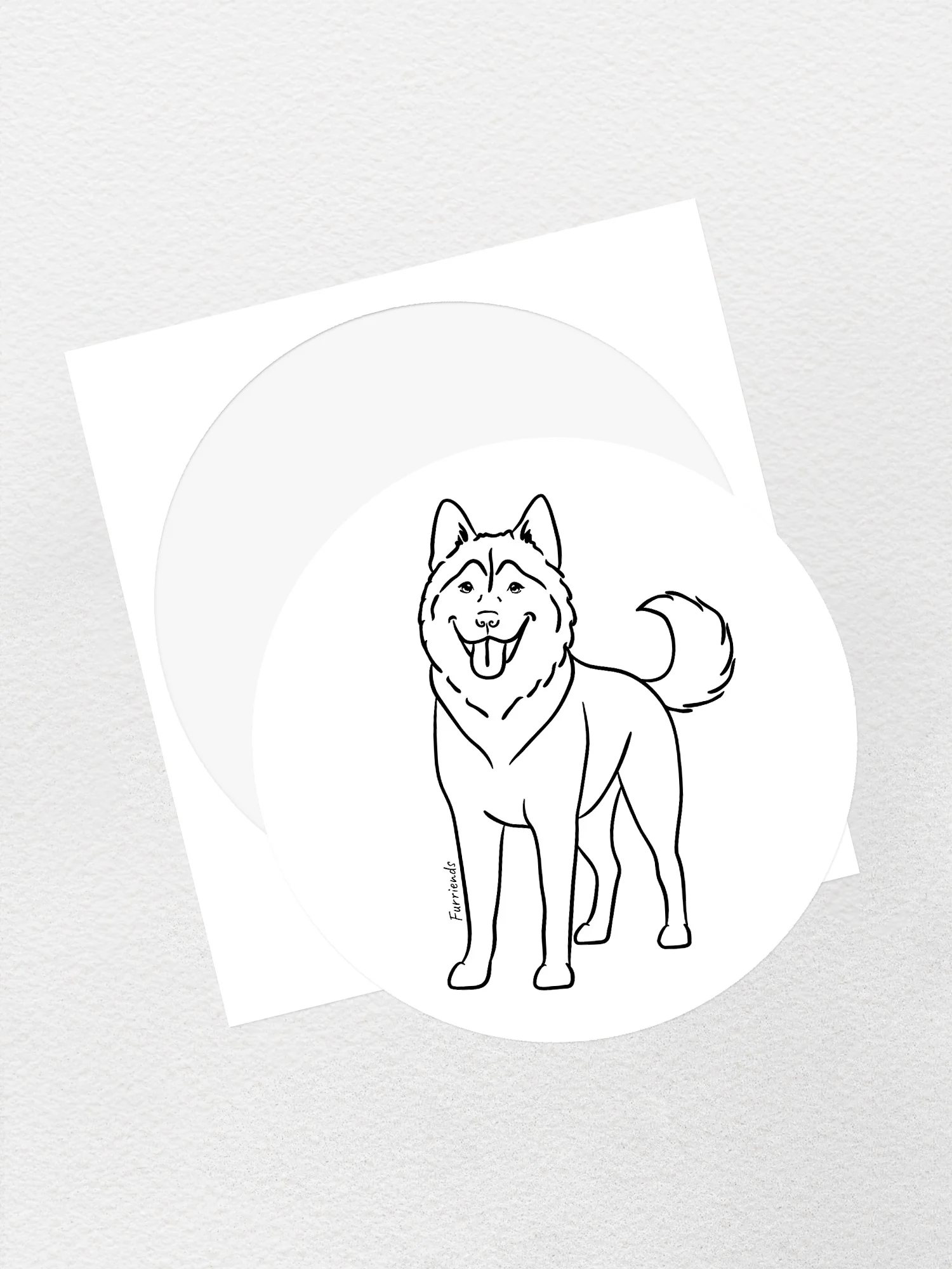 Husky Sticker - Image 3