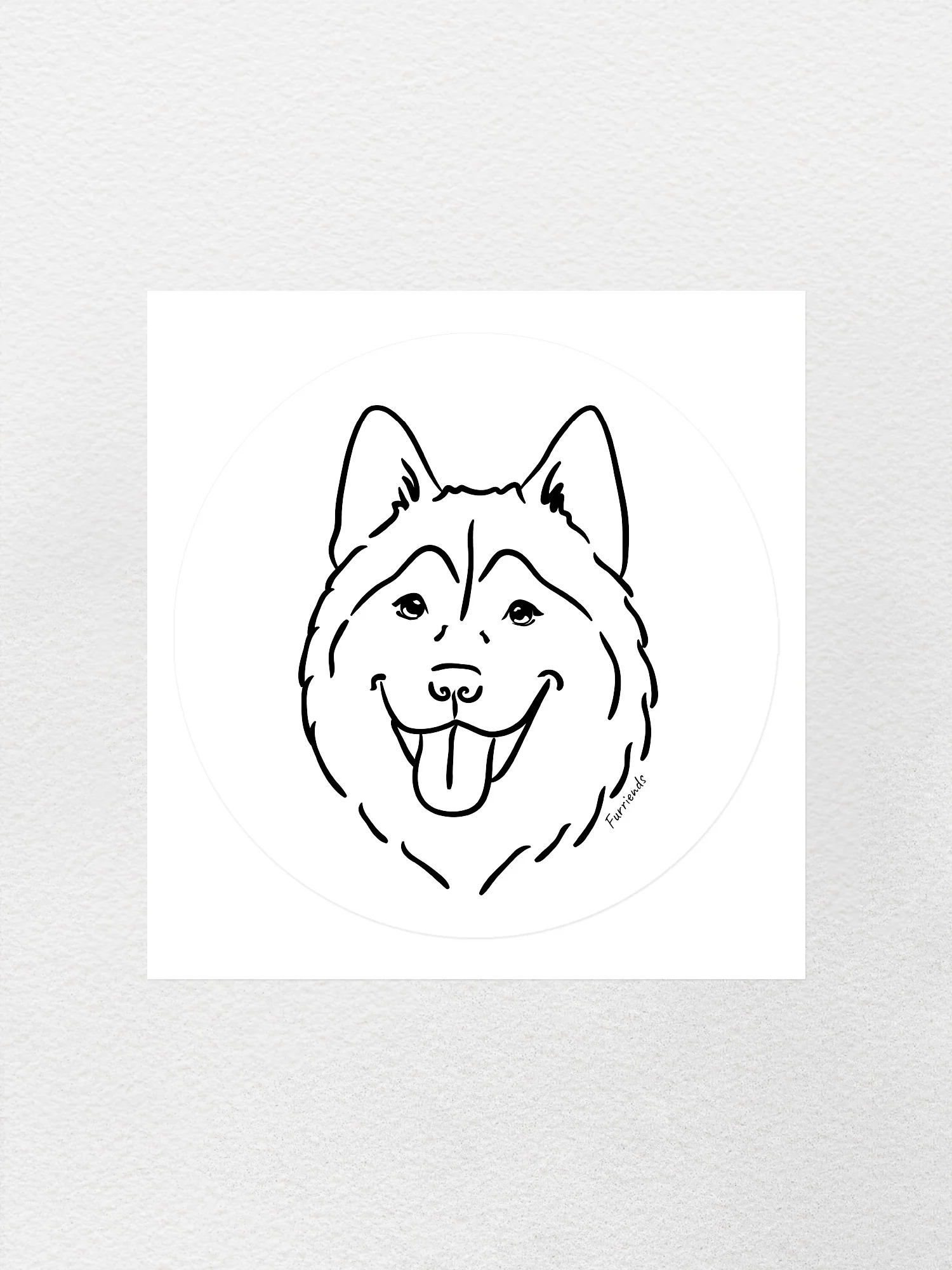 Husky Sticker - Image 5
