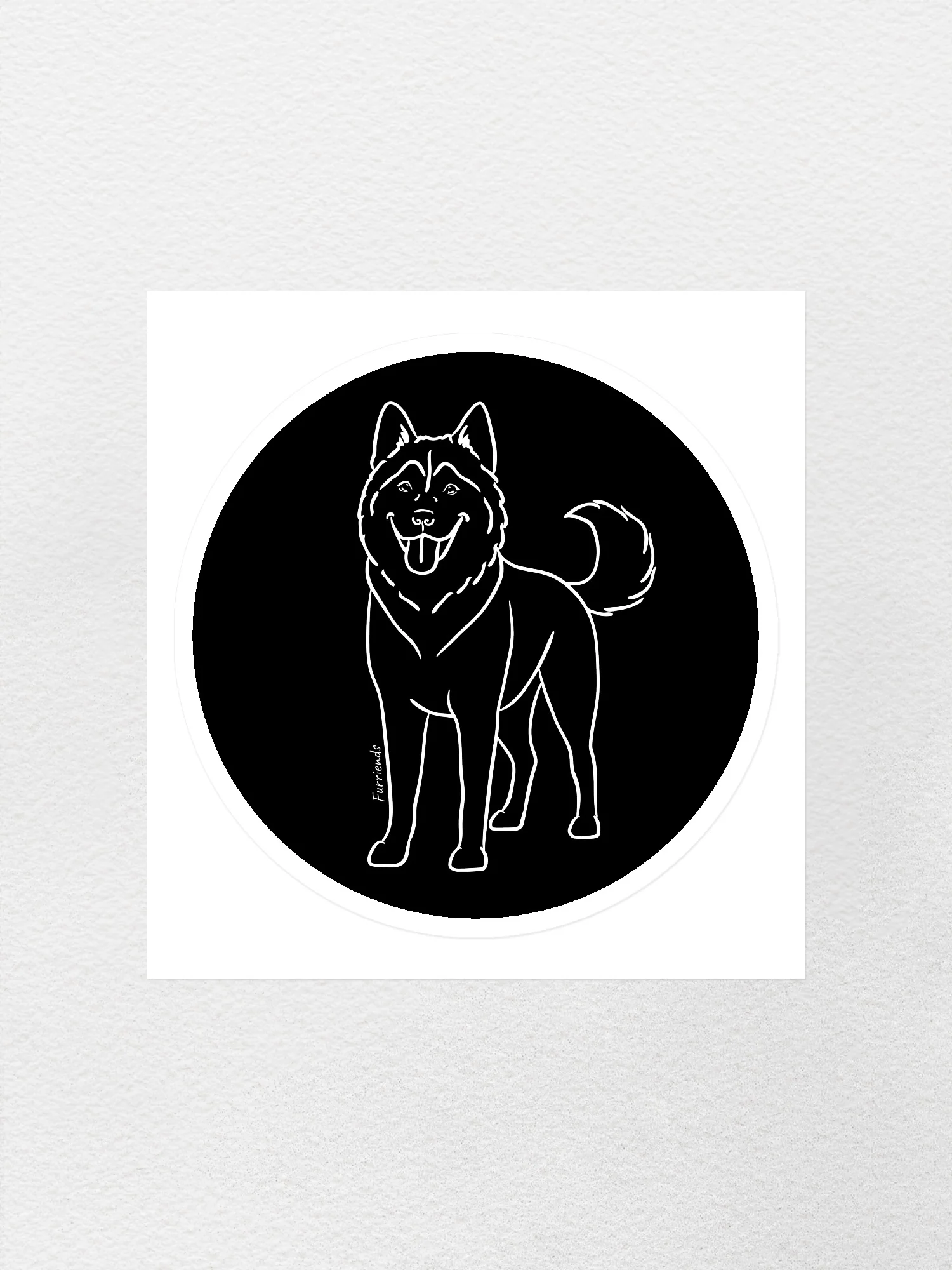 Husky Sticker - Image 8