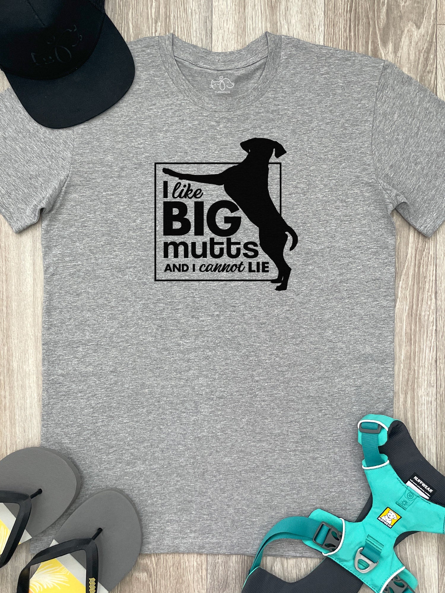 I Like Big Mutts Essential Unisex Tee - Image 5