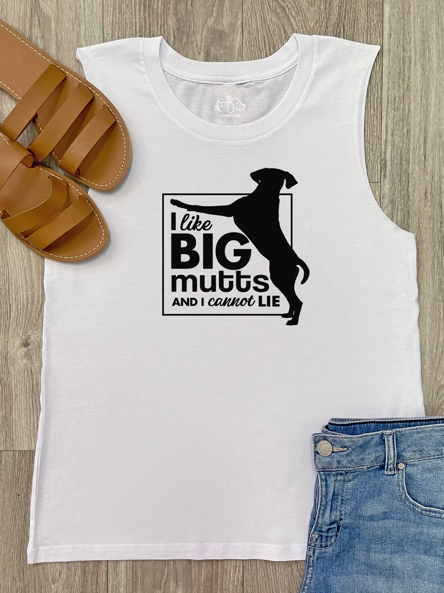 I Like Big Mutts Marley Tank - Image 2