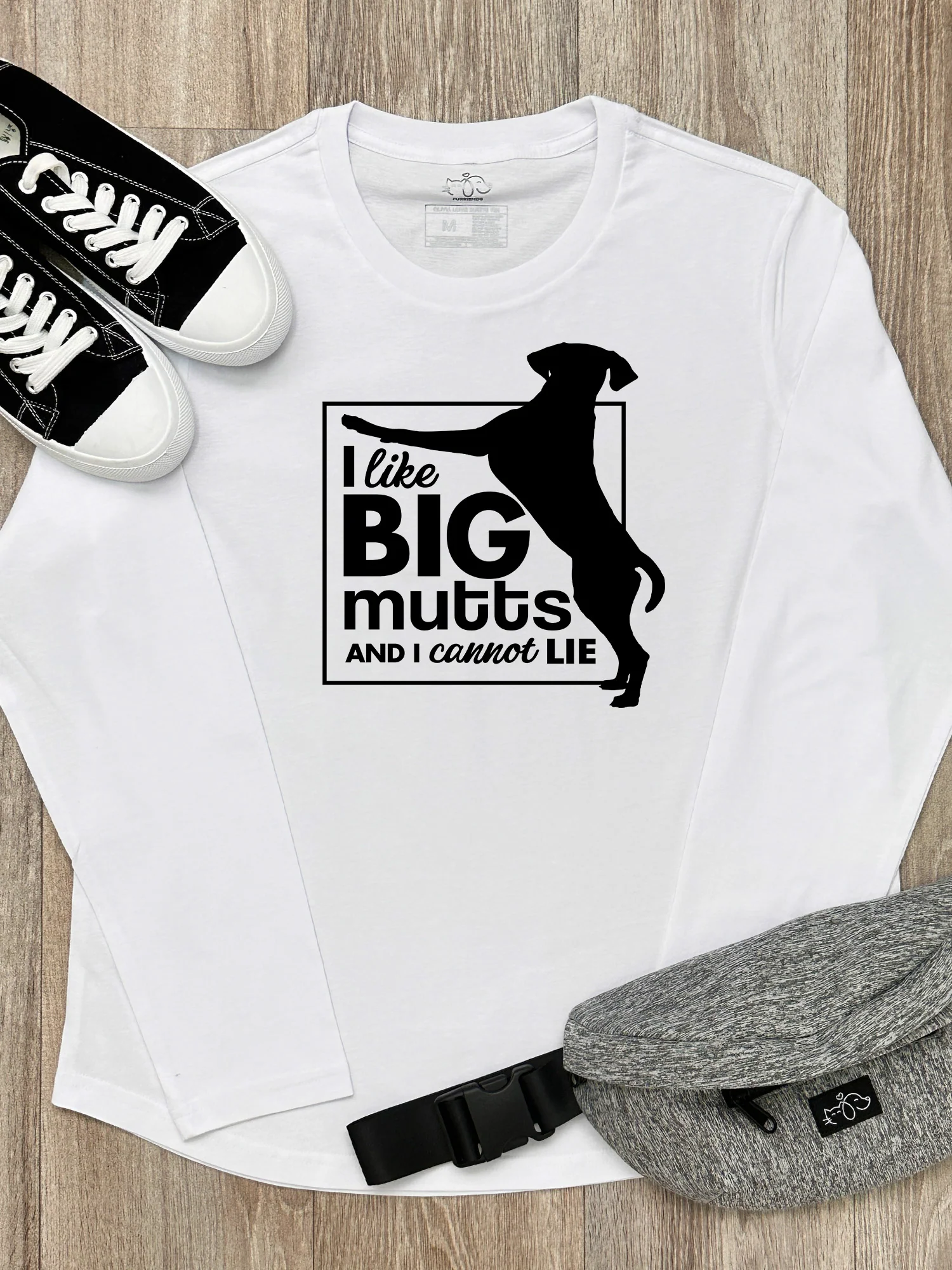 I Like Big Mutts Olivia Long Sleeve Tee - Image 2