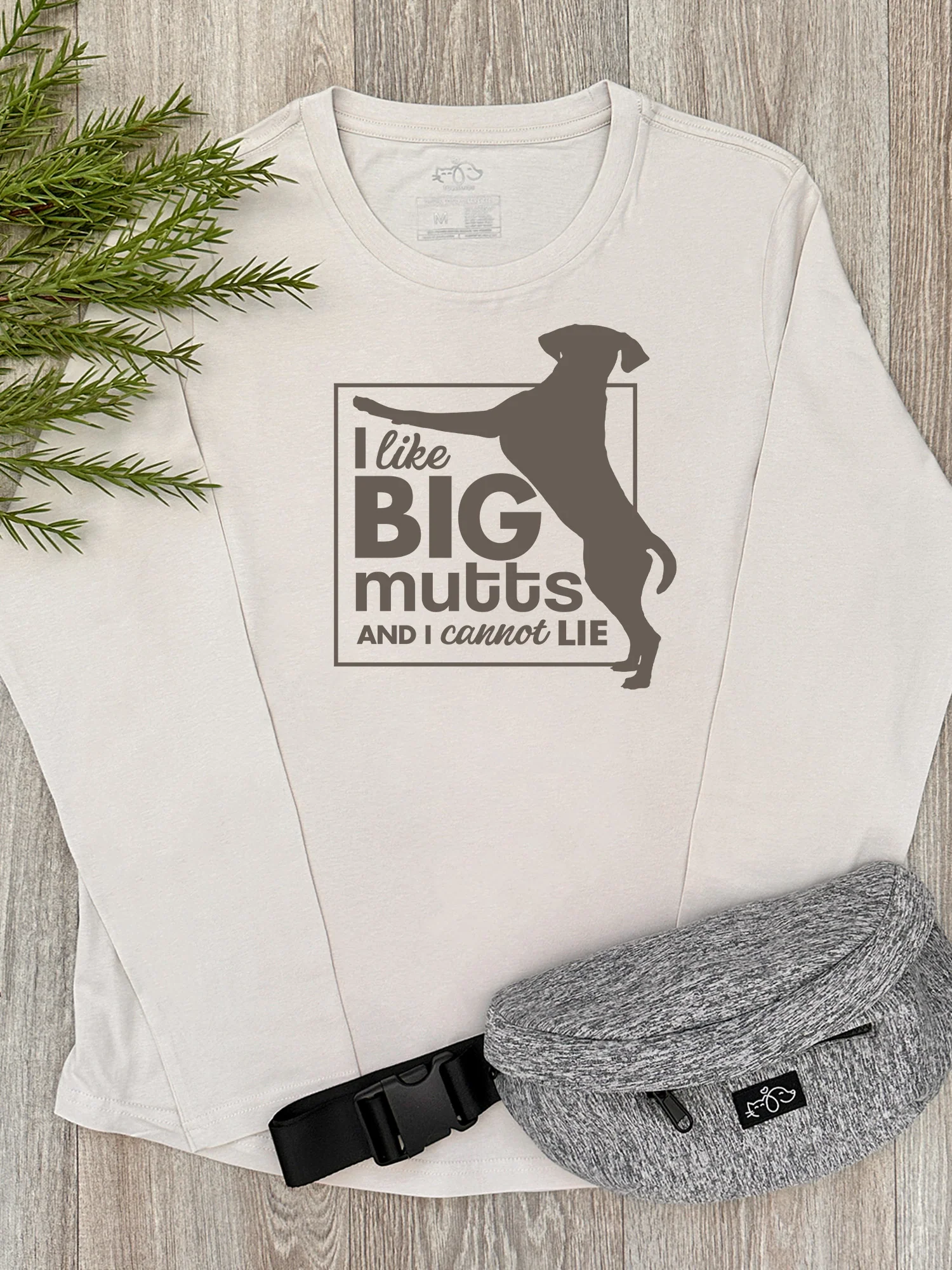 I Like Big Mutts Olivia Long Sleeve Tee - Image 3