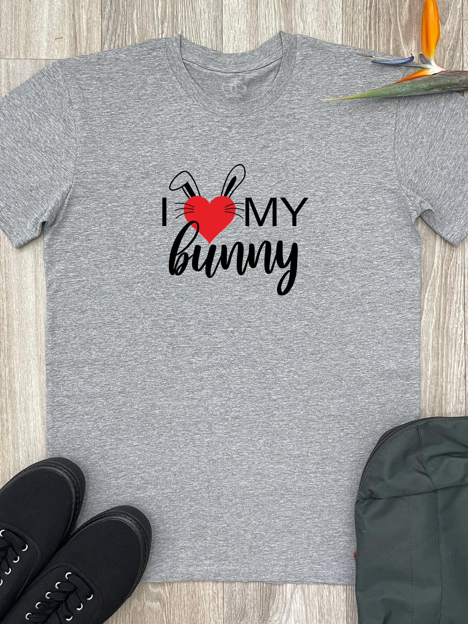 I Love My Bunny Essential Unisex Tee - Image 3