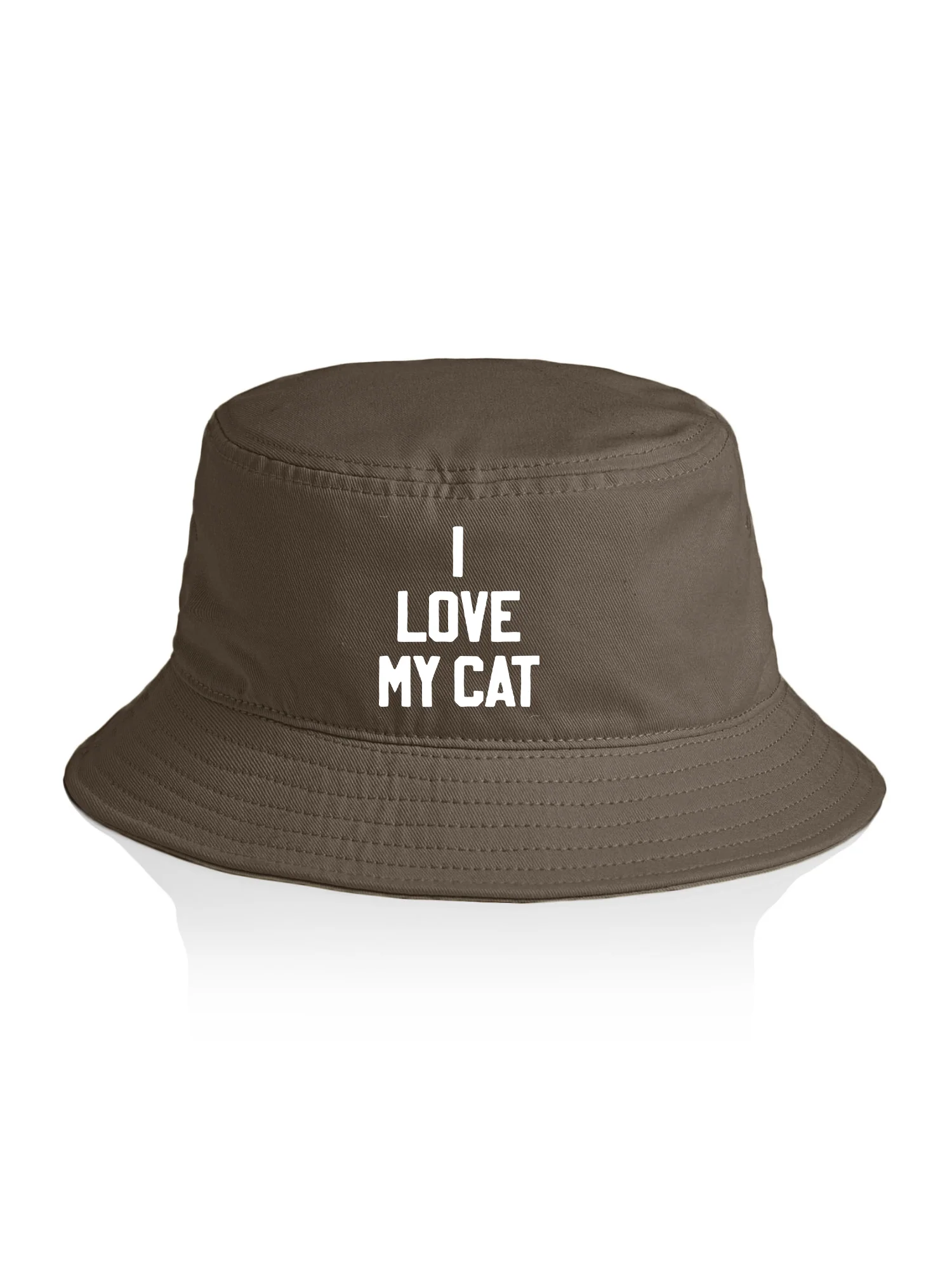 I Love My Cat Bucket Hat - Image 2