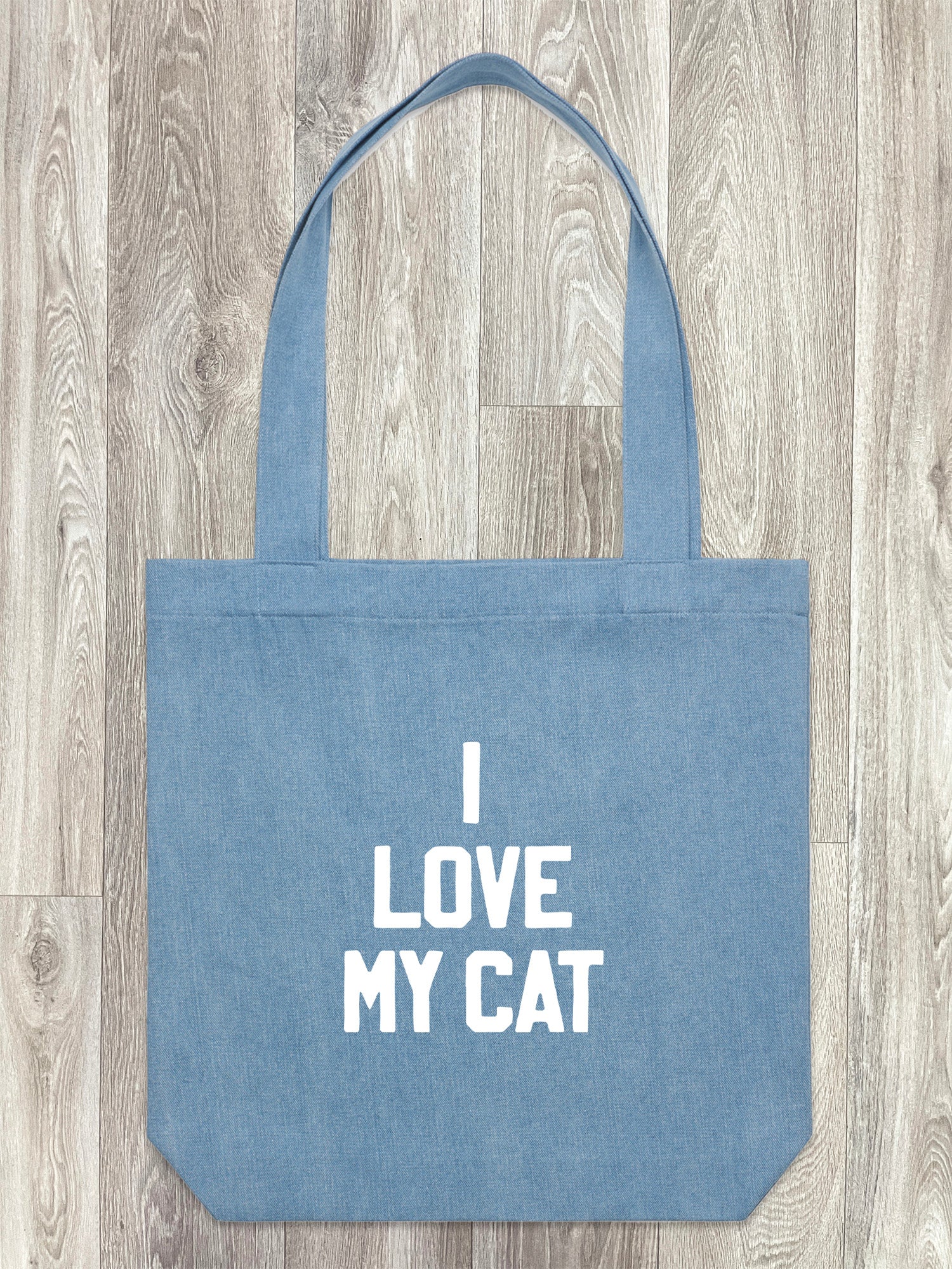 I Love My Cat Edith Tote Bag - Image 4