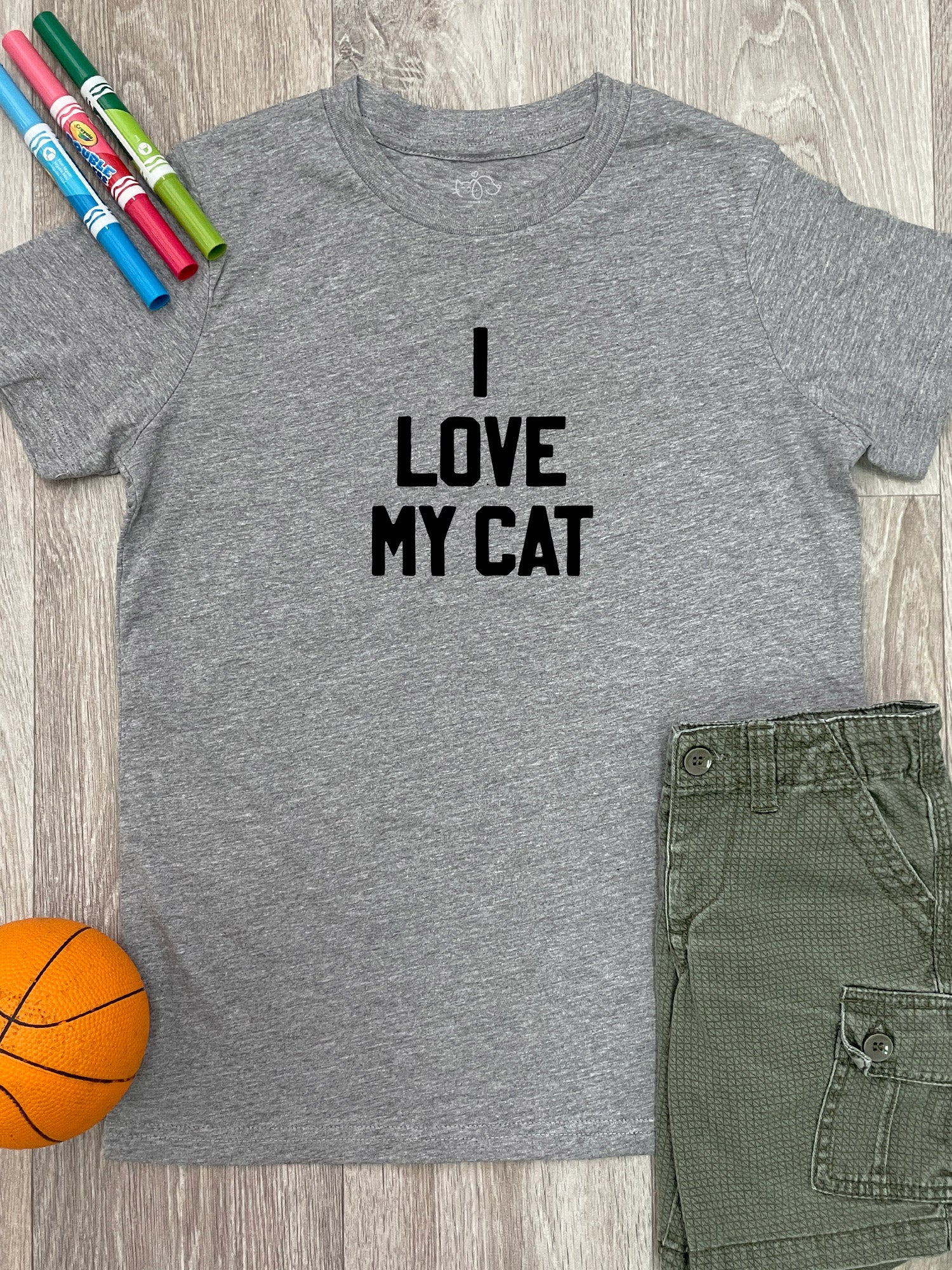 I Love My Cat Youth Tee - Image 2