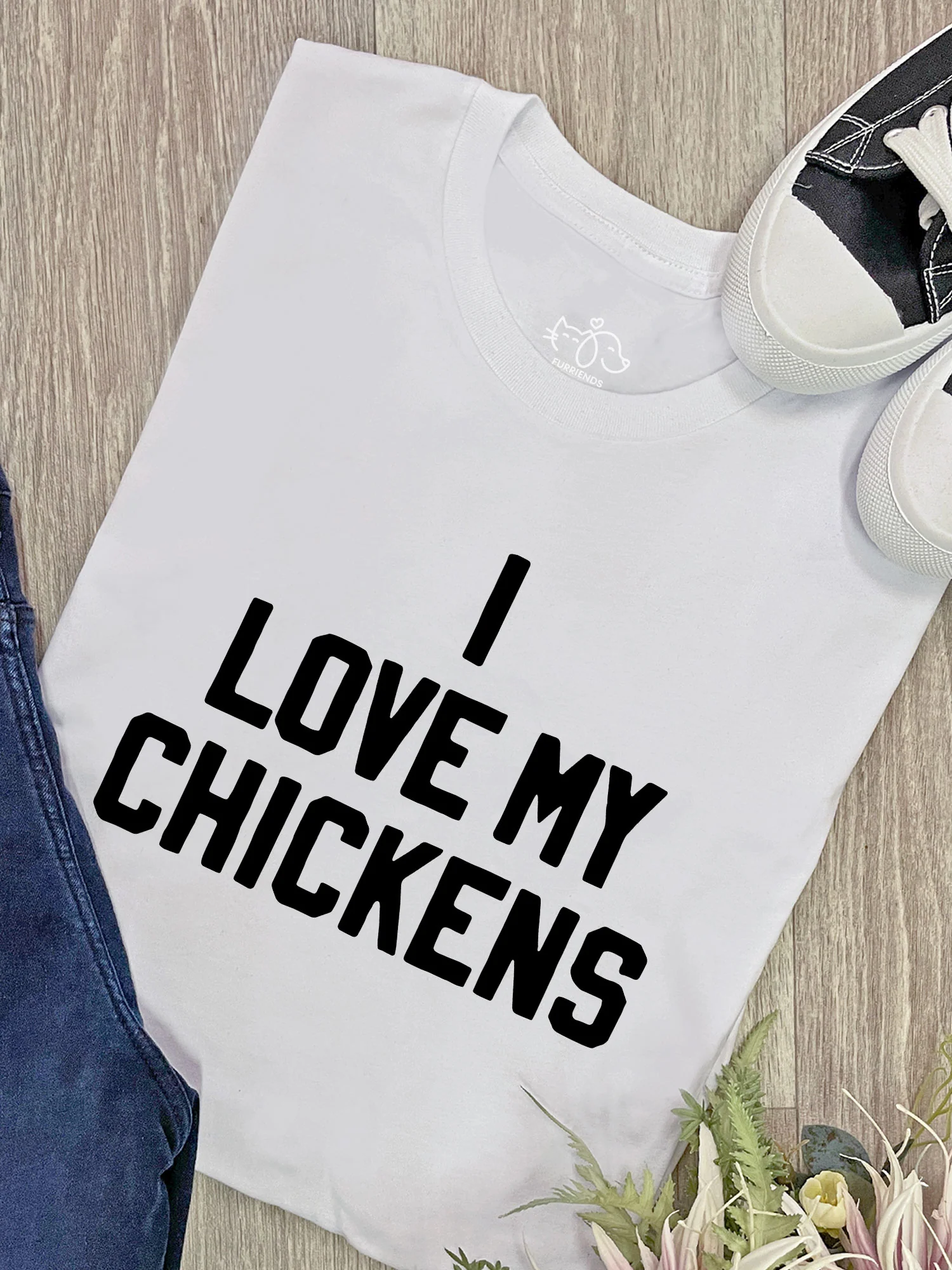 I Love My Chickens Ava Women's Regular Fit Tee
