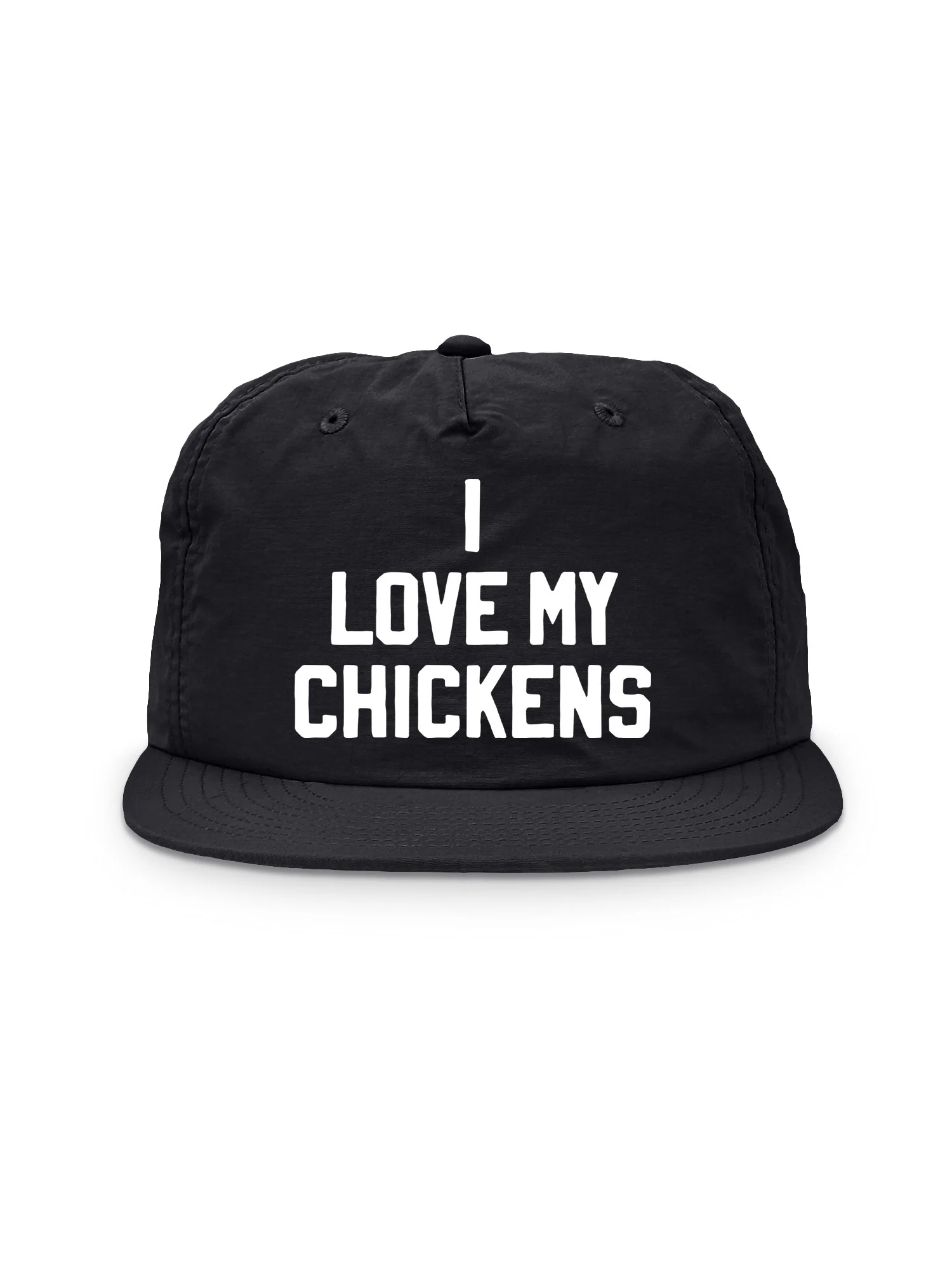 I Love My Chickens Quick-Dry Cap - Image 3