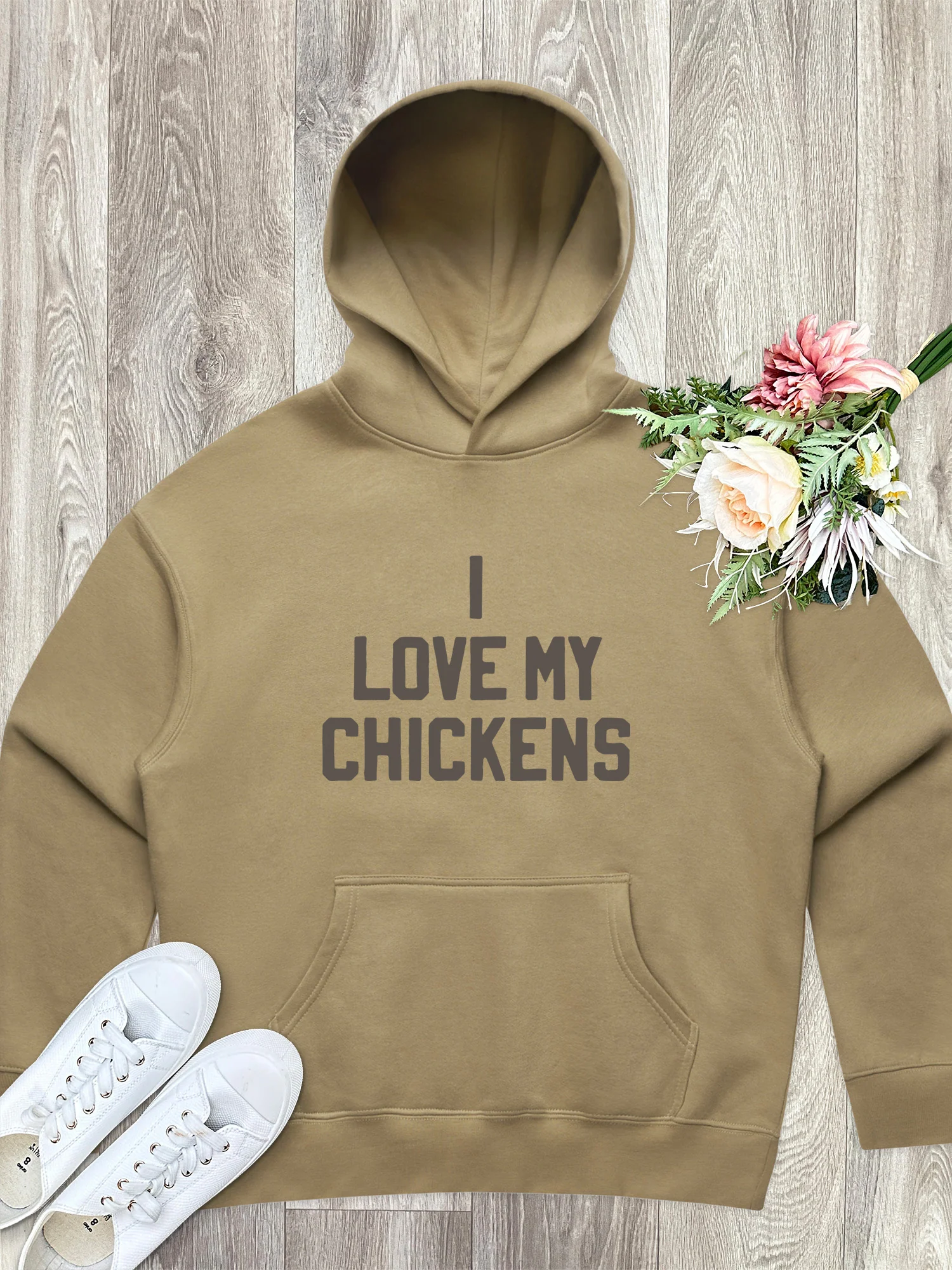 I Love My Chickens Women's Comfort Hood - Image 4