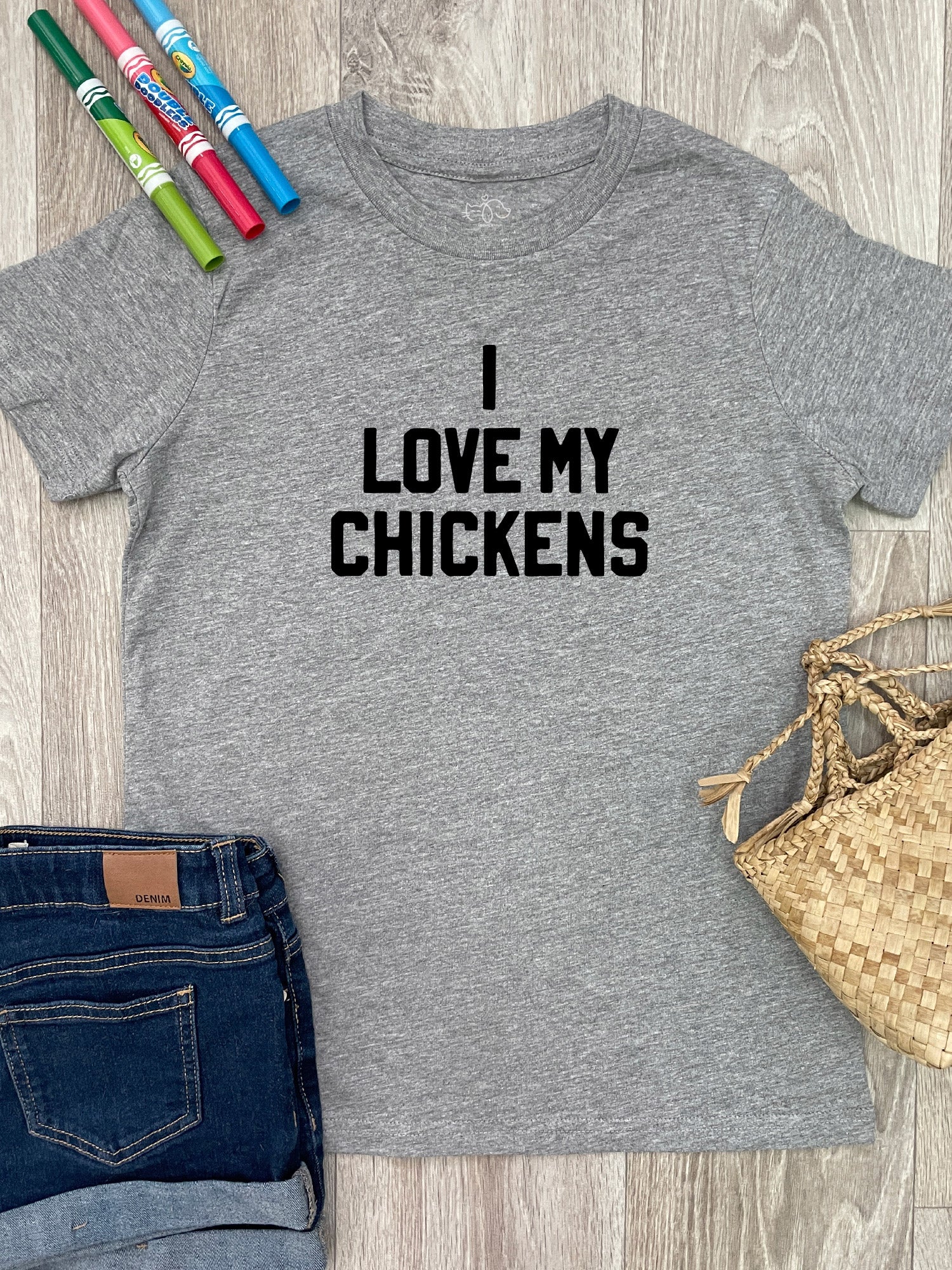 I Love My Chickens Youth Tee - Image 2