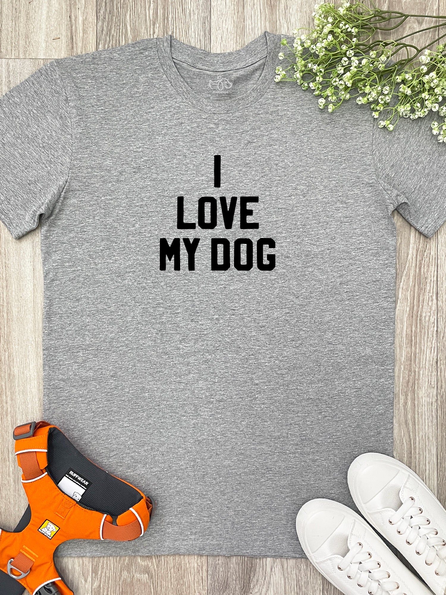 I Love My Dog Essential Unisex Tee - Image 5