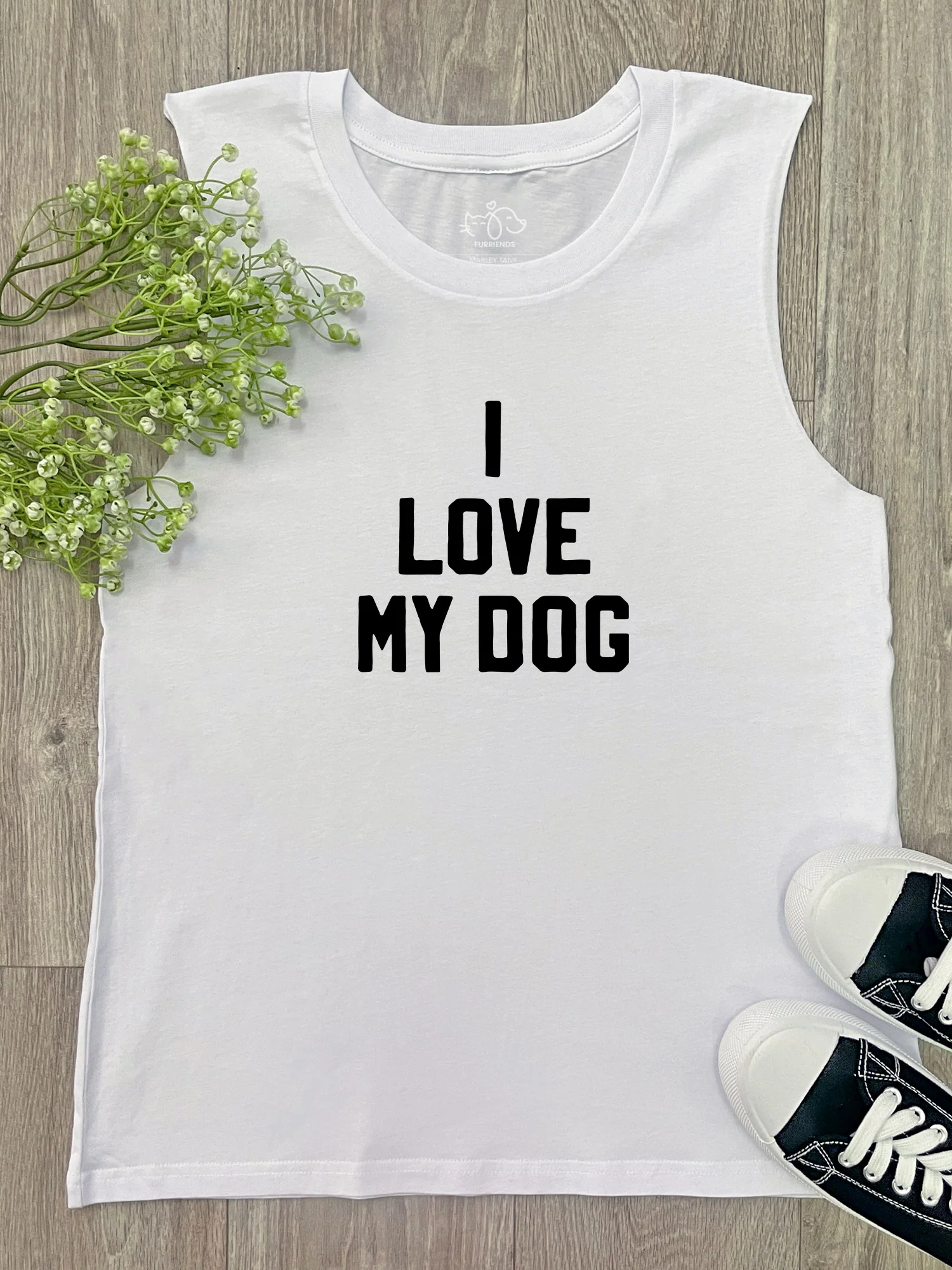 I Love My Dog Marley Tank - Image 4