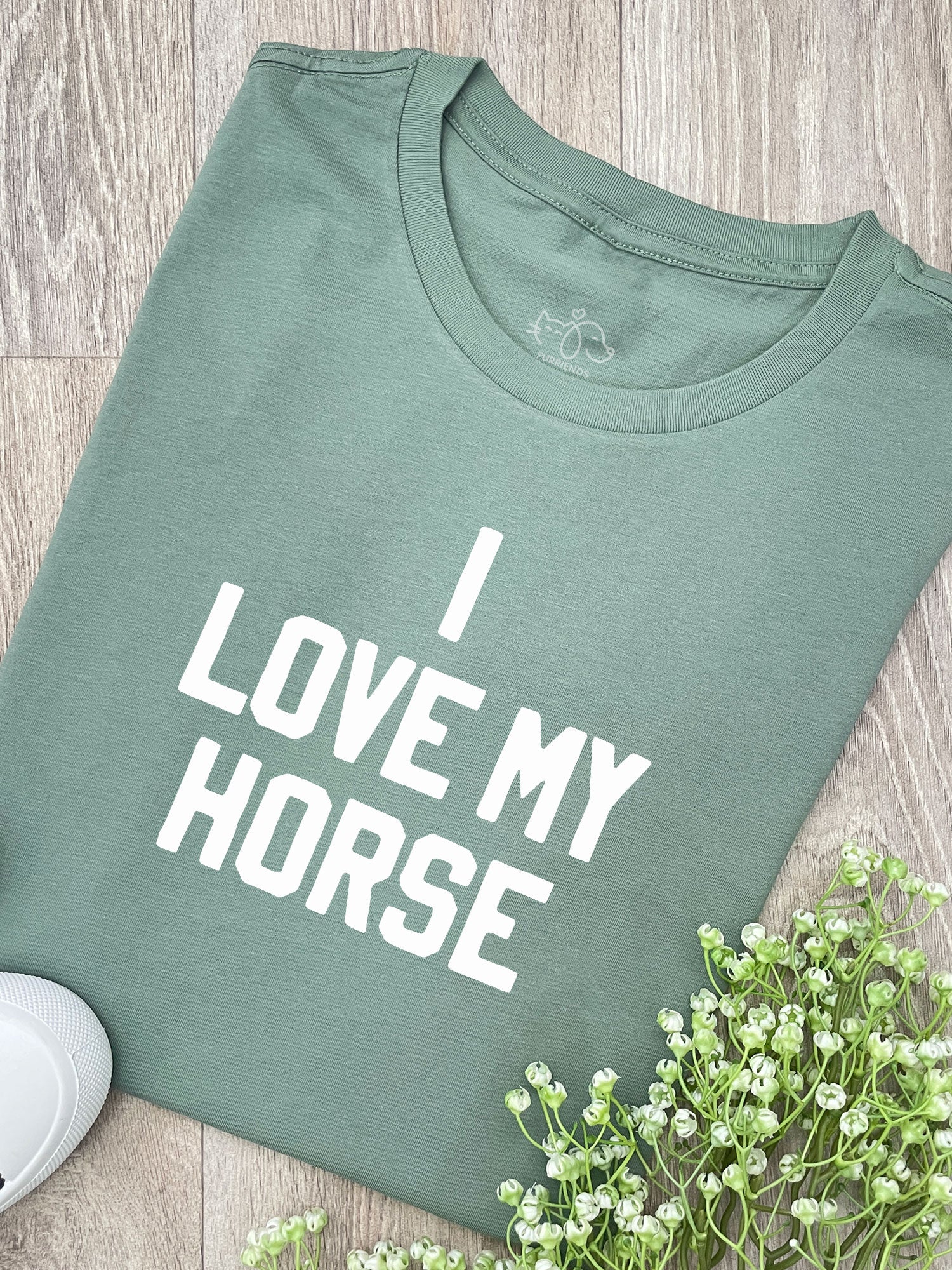 I Love My Horse Ava Women's Regular Fit Tee - Image 5