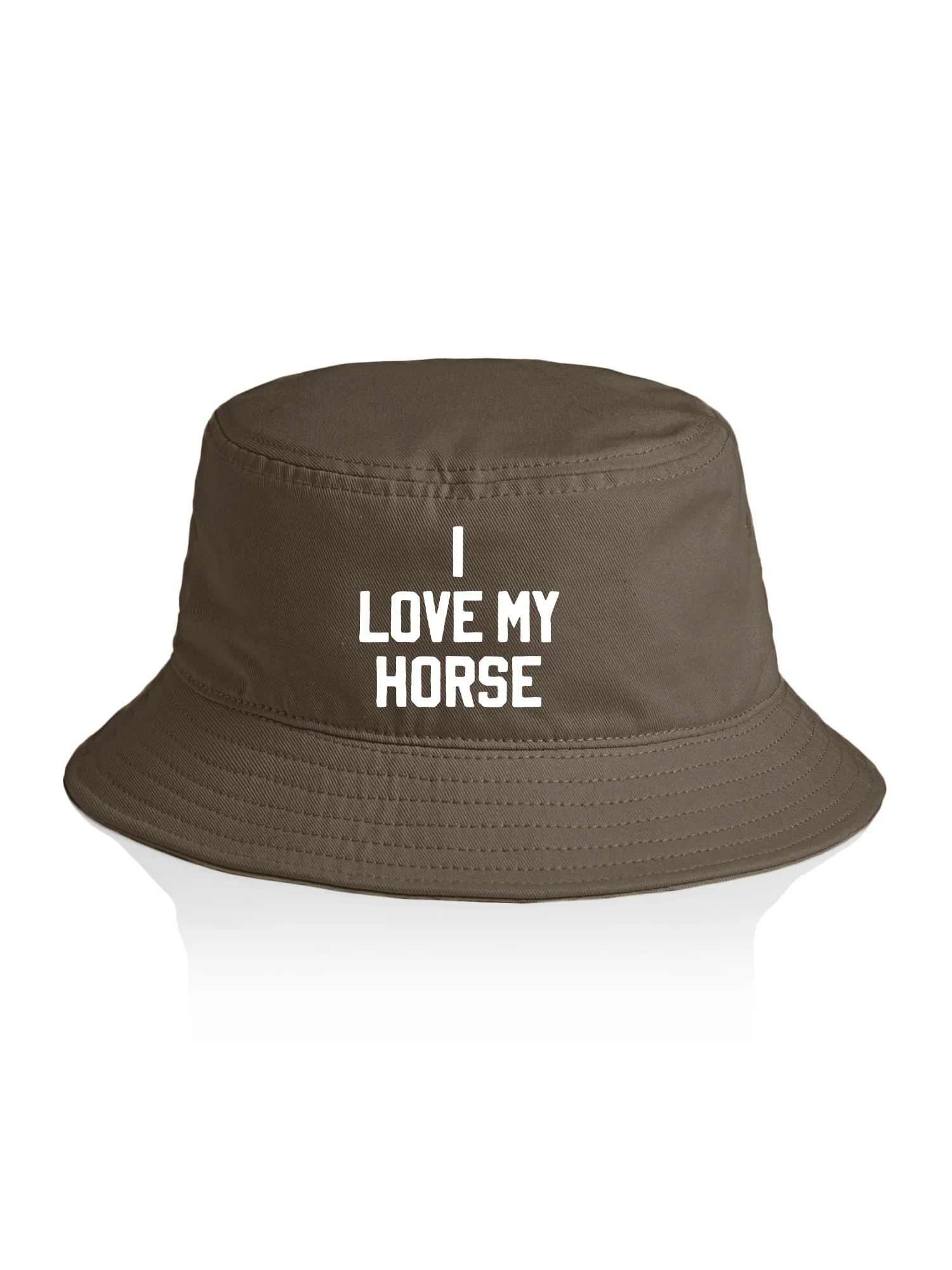 I Love My Horse Bucket Hat