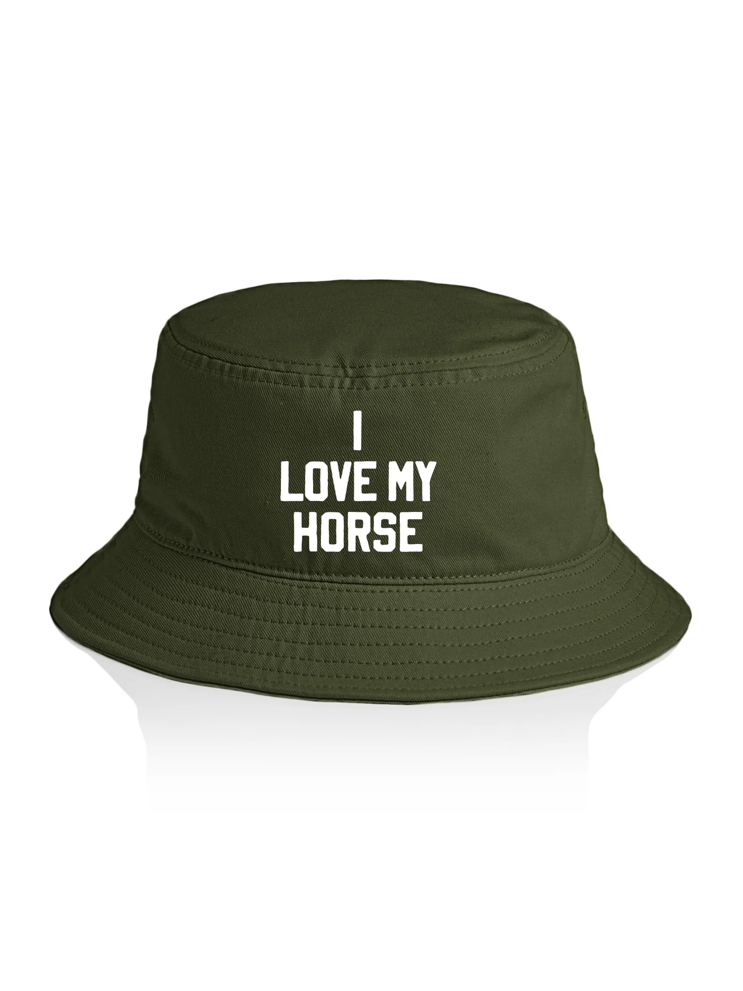 I Love My Horse Bucket Hat - Image 7
