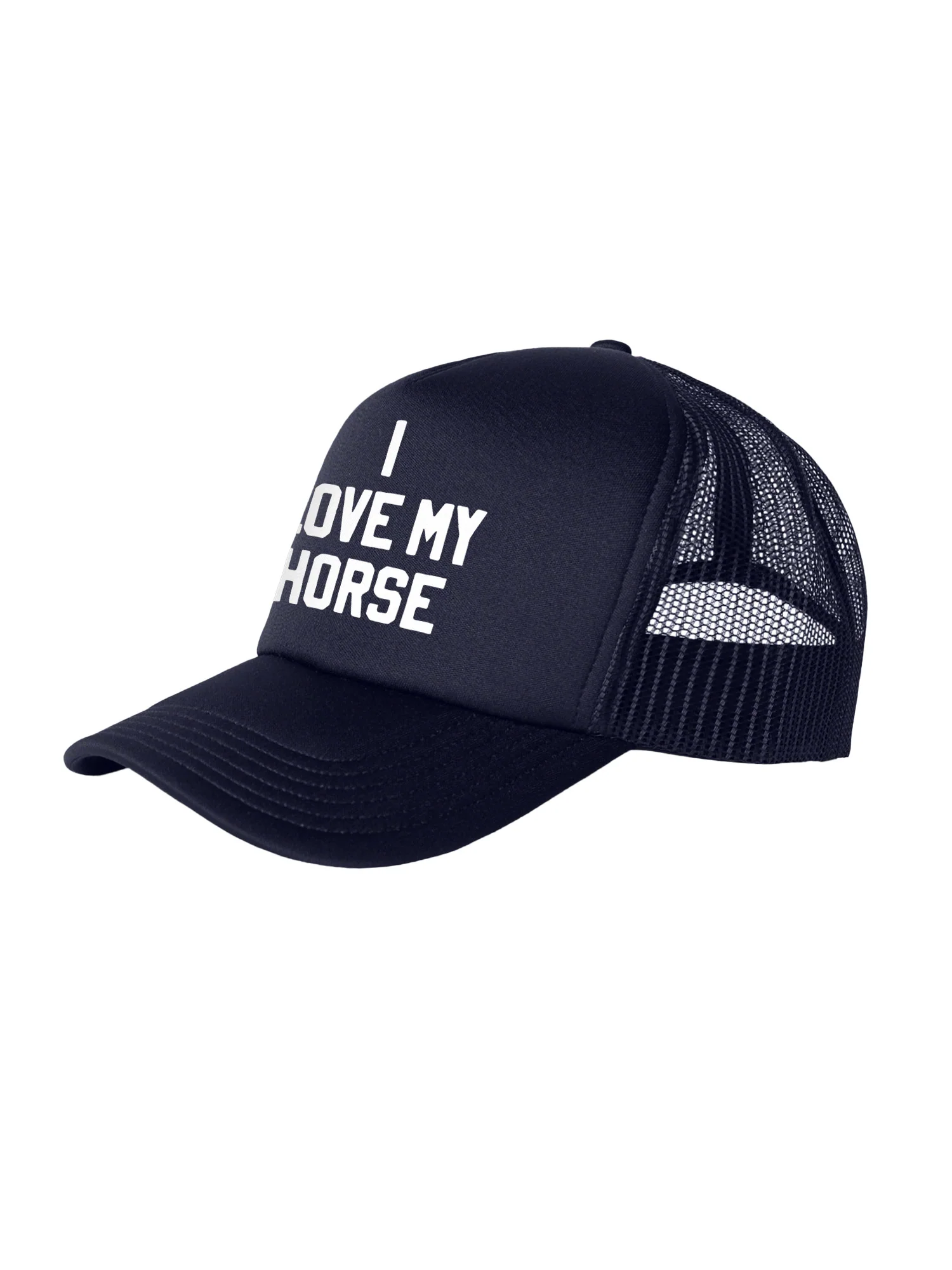I Love My Horse Foam Trucker Cap - Image 2