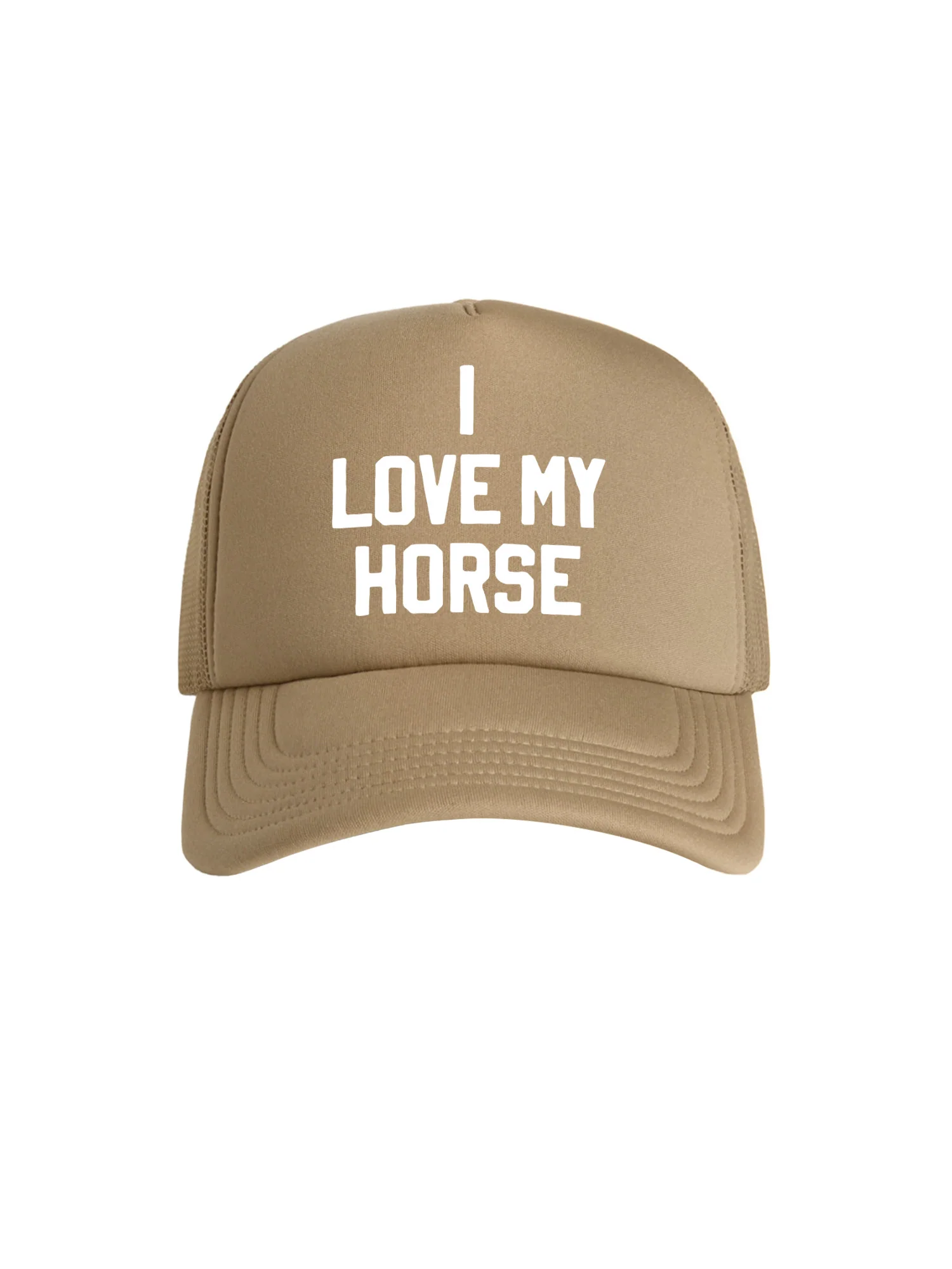 I Love My Horse Foam Trucker Cap - Image 5