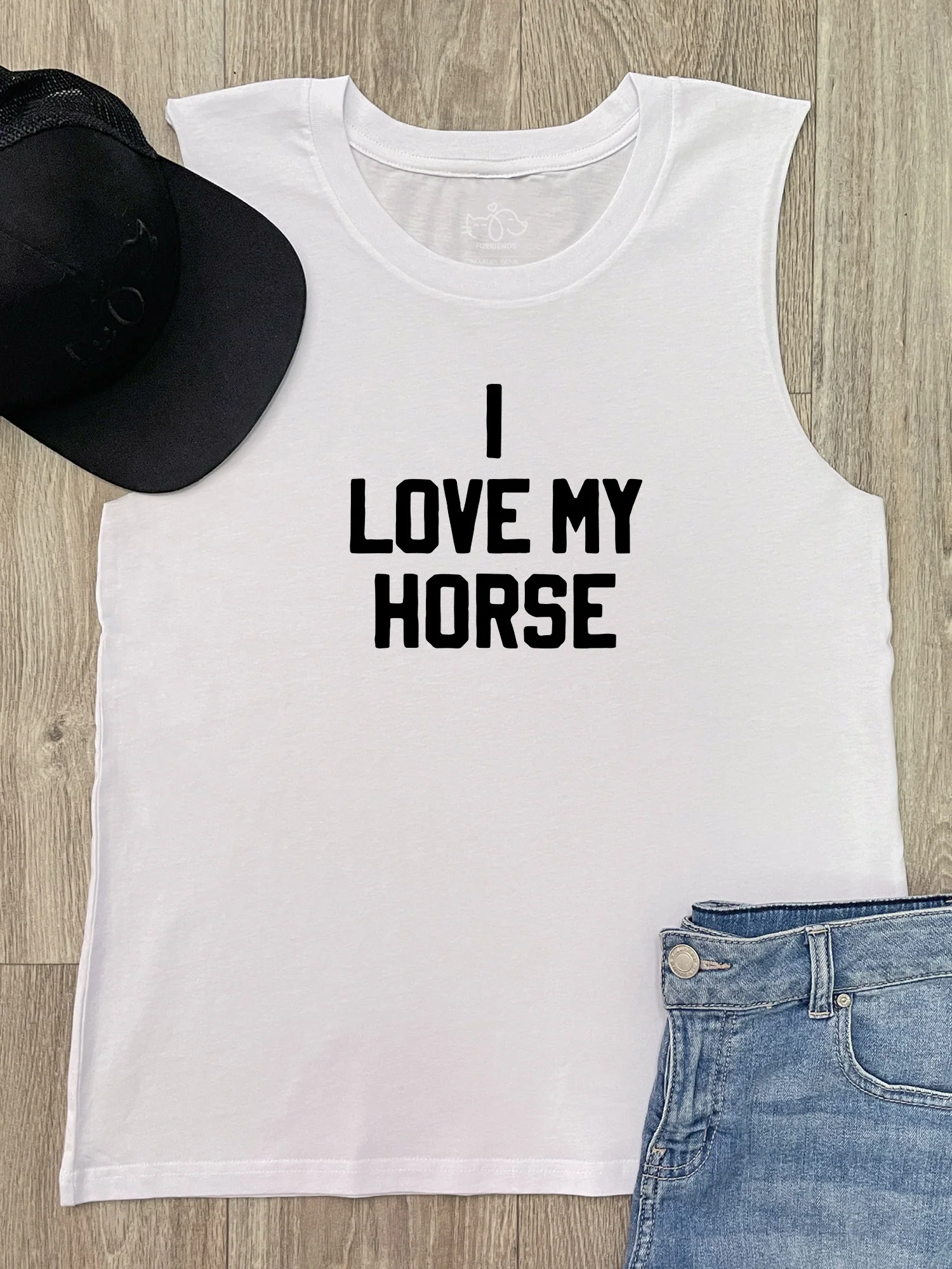 I Love My Horse Marley Tank - Image 4