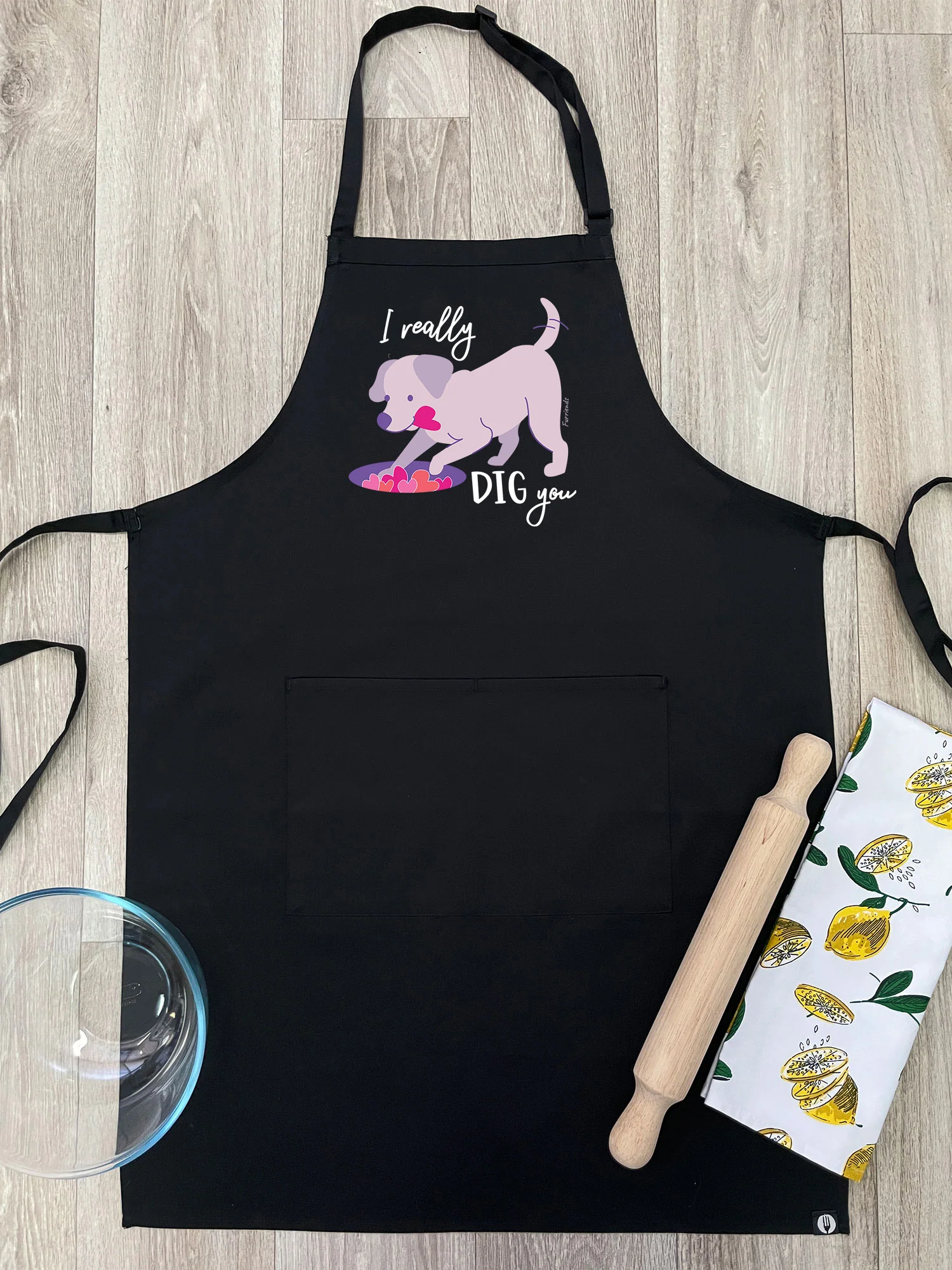 I Really Dig You Bib Apron