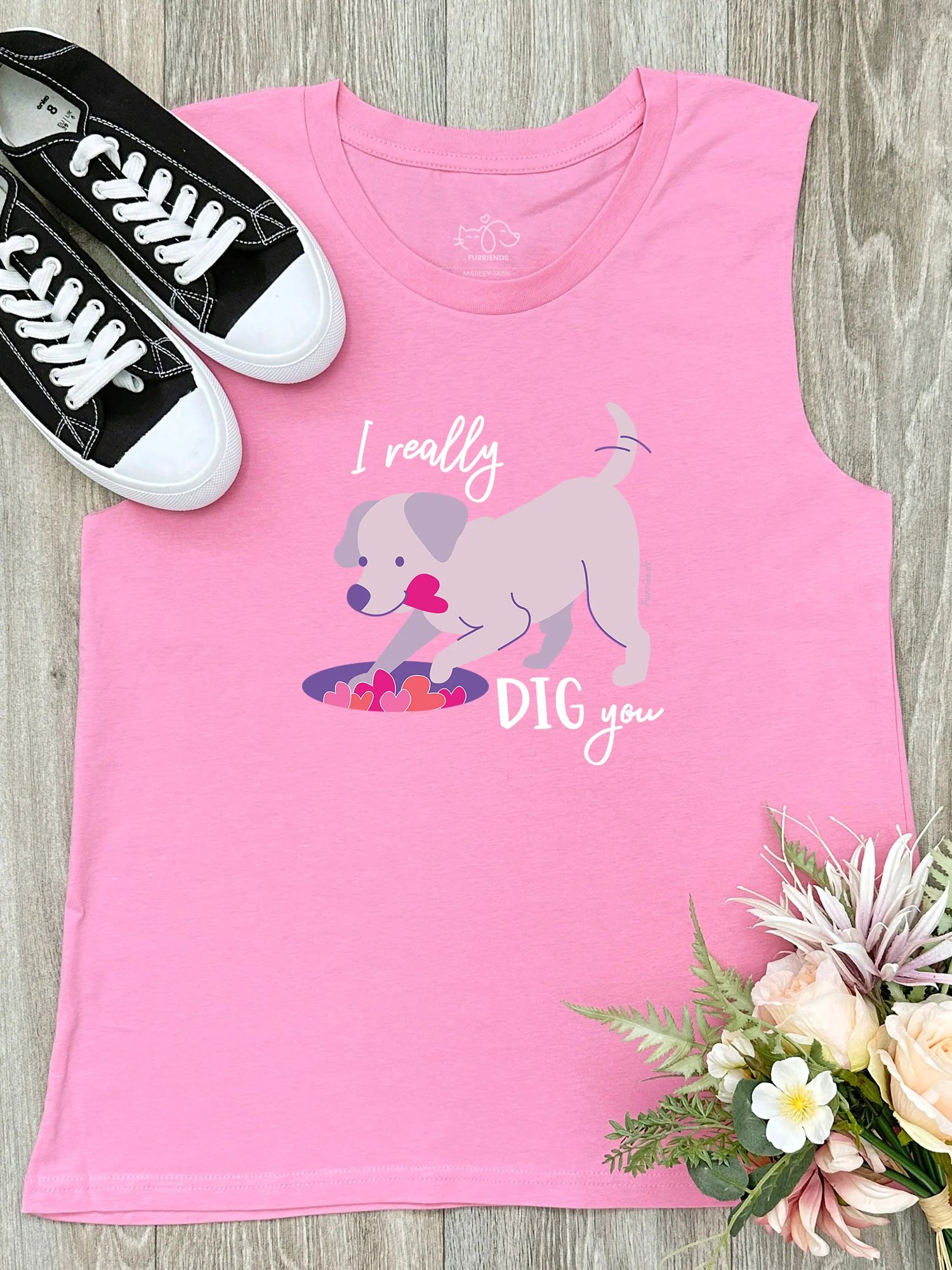 I Really Dig You Marley Tank - Image 2