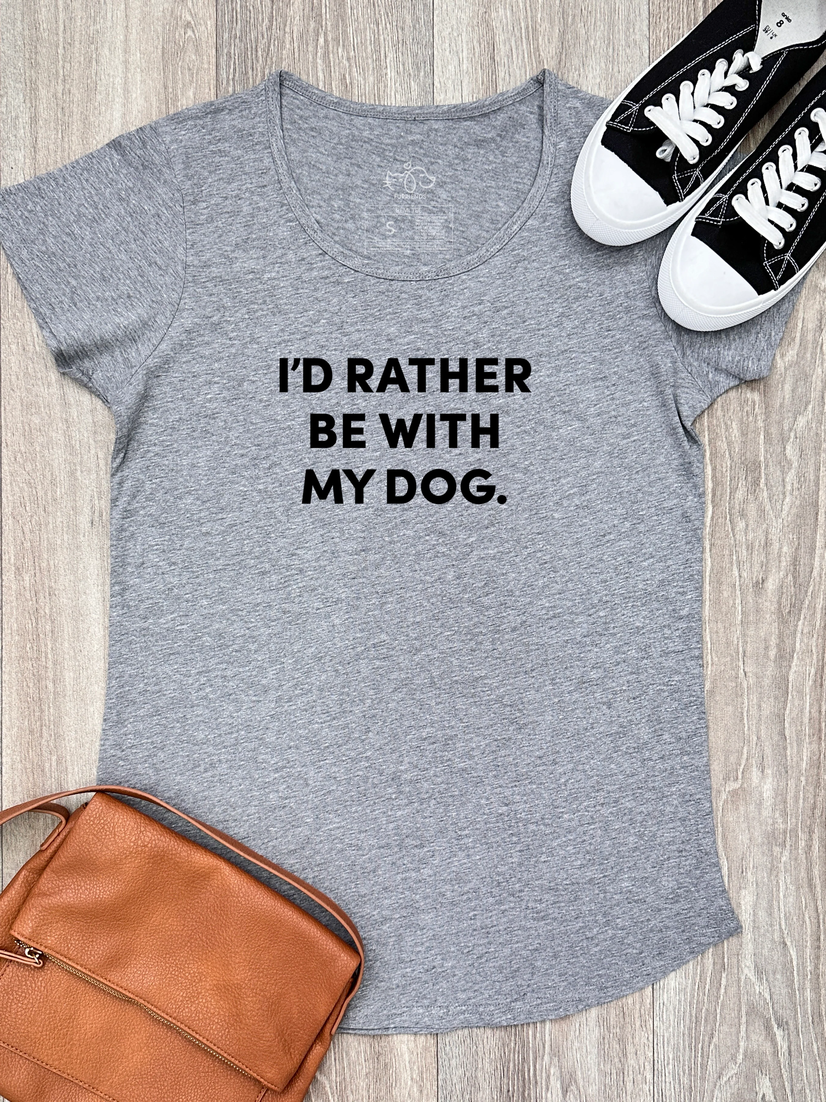 I'd Rather Be With My Dog. Remi Women's Tee - Image 5