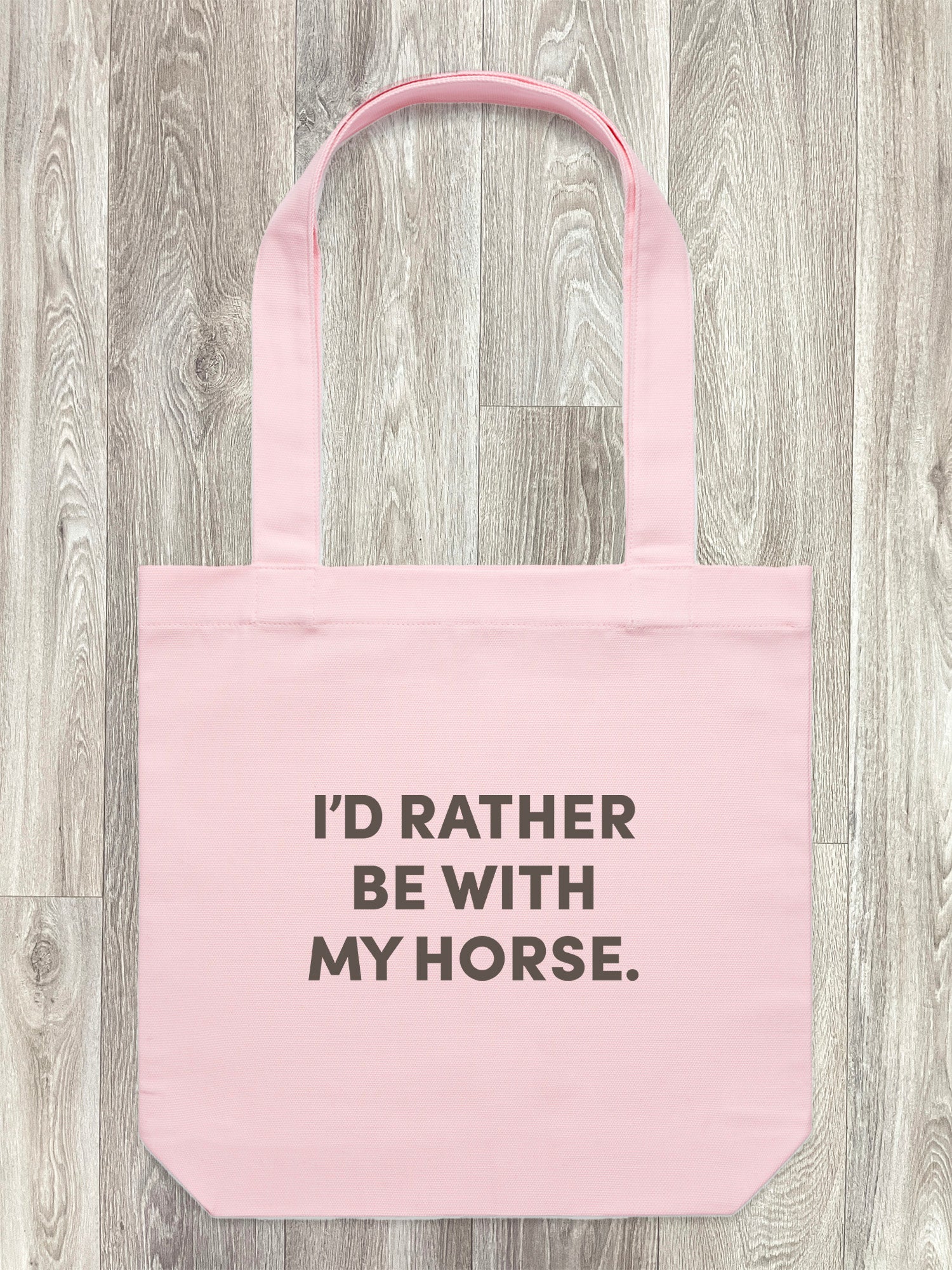 I'd Rather Be With My Horse. Edith Tote Bag - Image 10