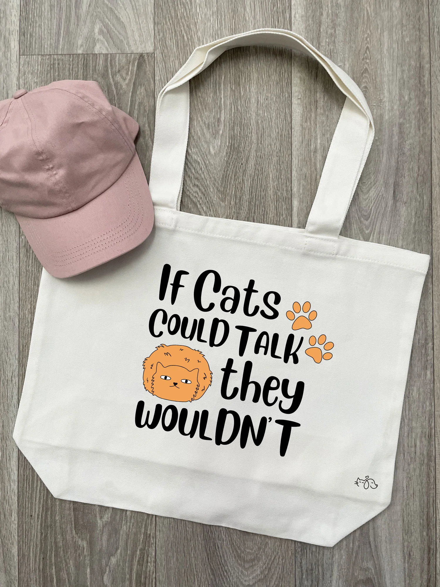 If Cats Could Talk They Wouldn't Stella Tote Bag - Image 2