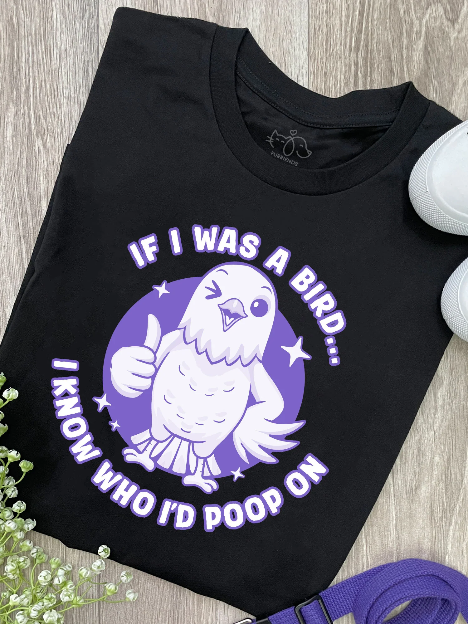 If I Was A Bird Ava Women's Regular Fit Tee - Image 2