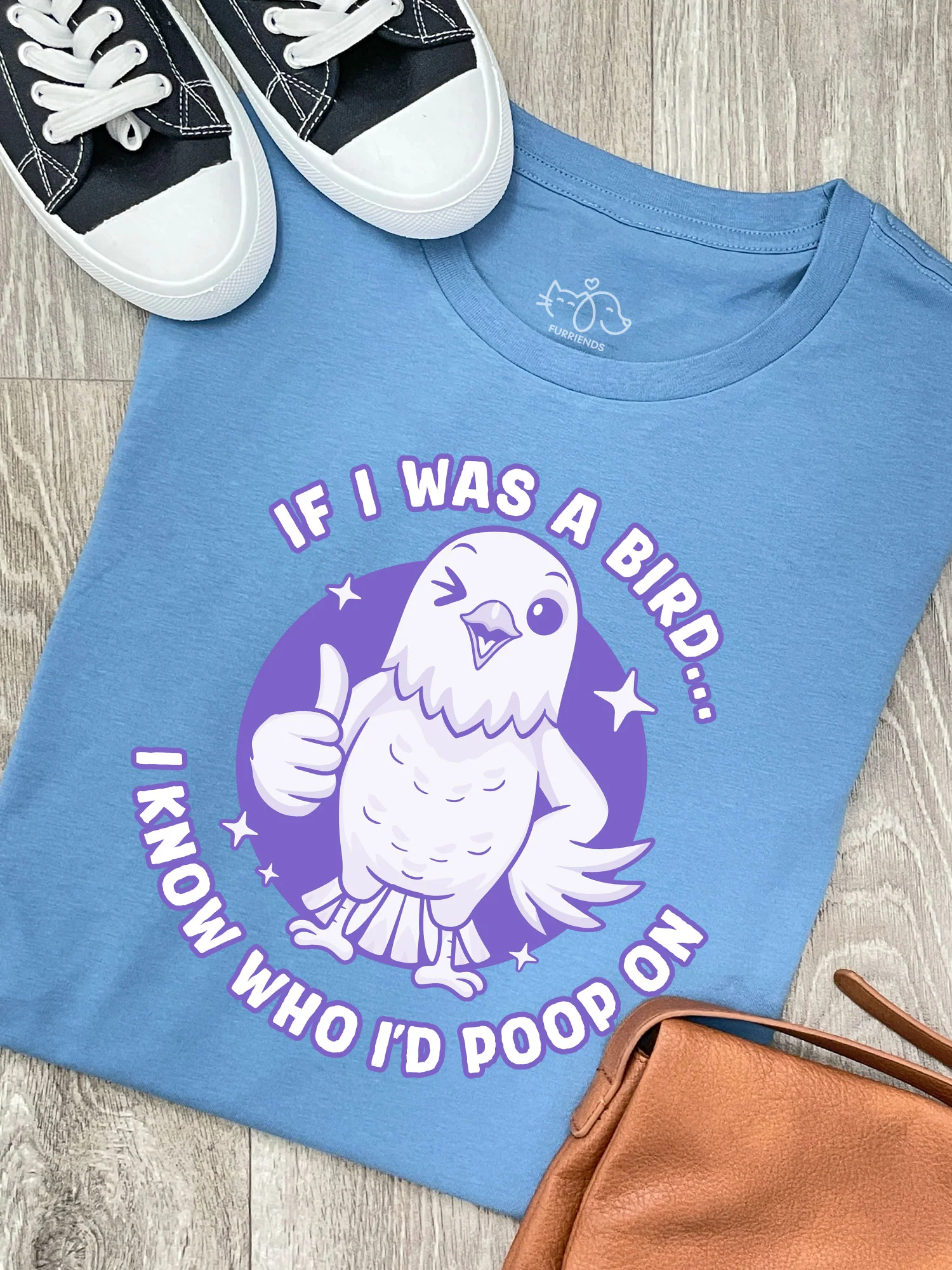 If I Was A Bird Ava Women's Regular Fit Tee - Image 5