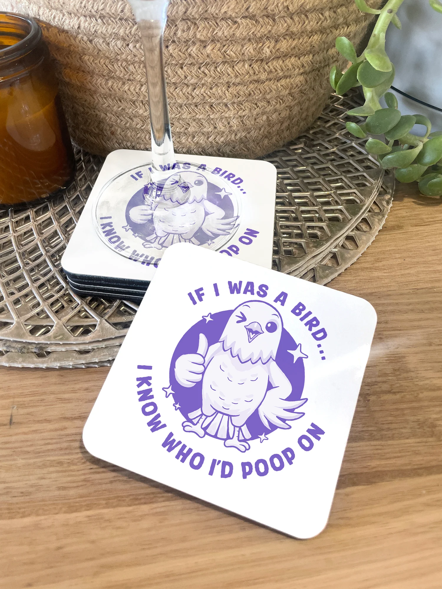 If I Was A Bird Coaster - Image 3