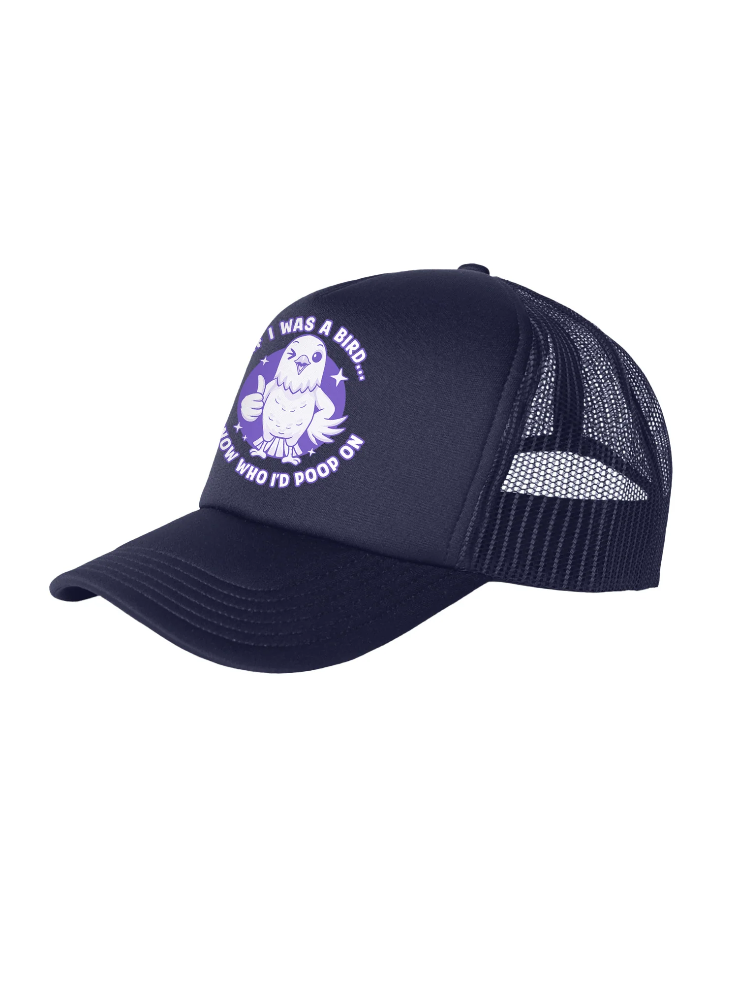 If I Was A Bird Foam Trucker Cap - Image 11