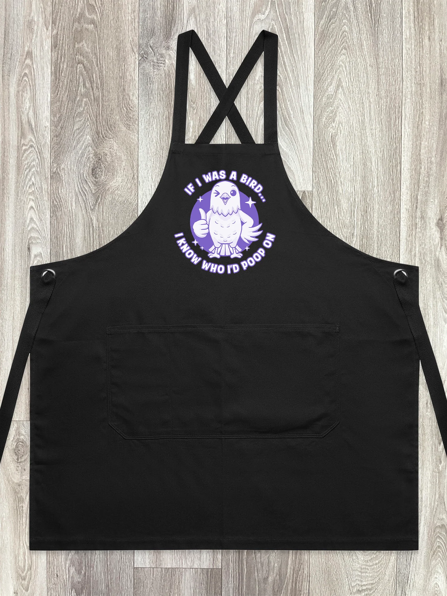 If I Was A Bird Jarrah Crossback Apron