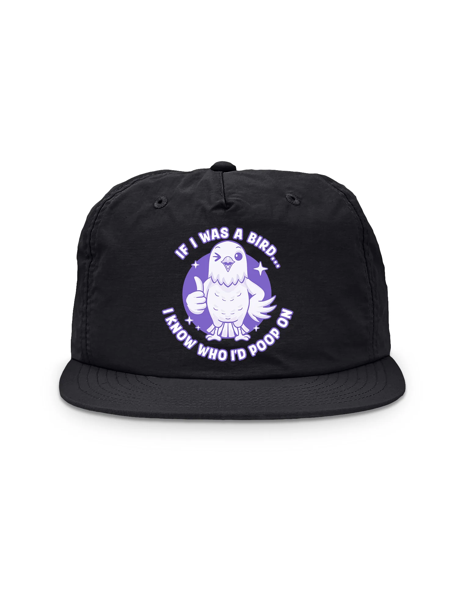 If I Was A Bird Quick-Dry Cap - Image 4