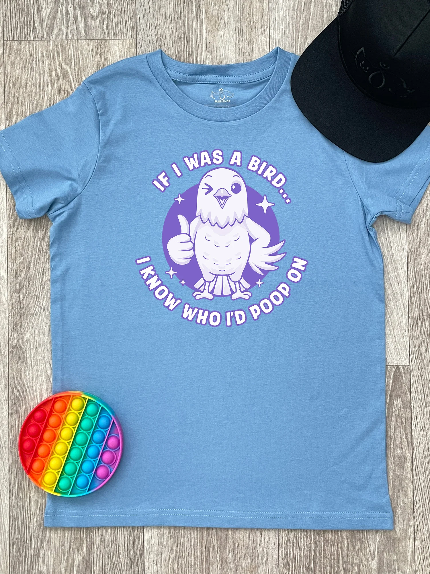 If I Was A Bird Youth Tee - Image 4
