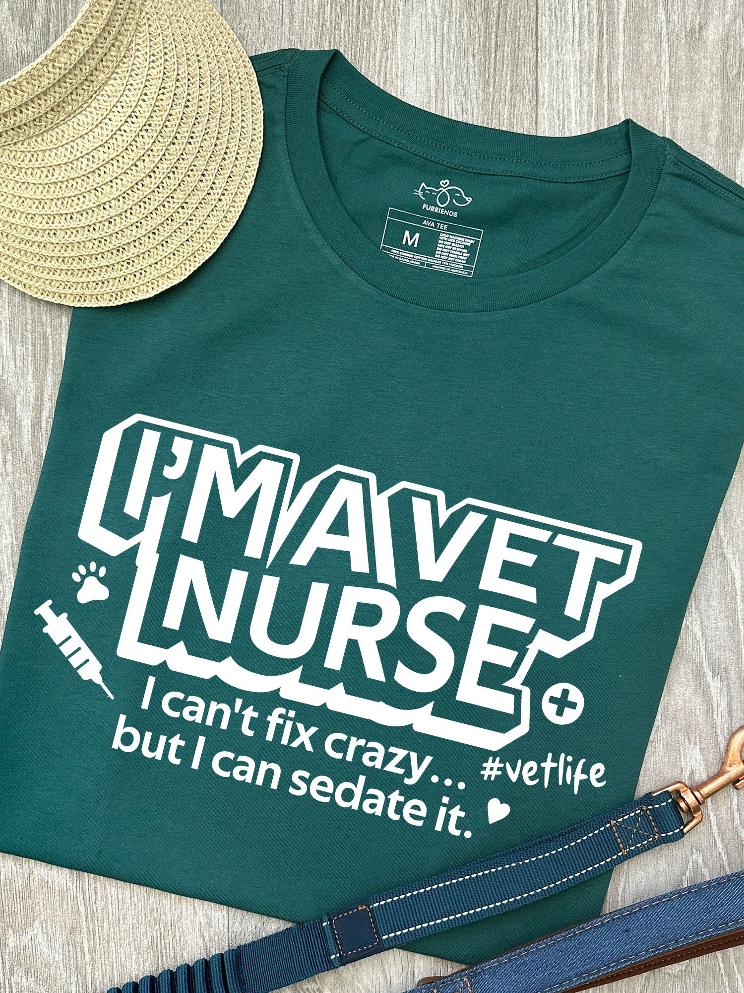 I'm A Vet Nurse Ava Women's Regular Fit Tee - Image 6