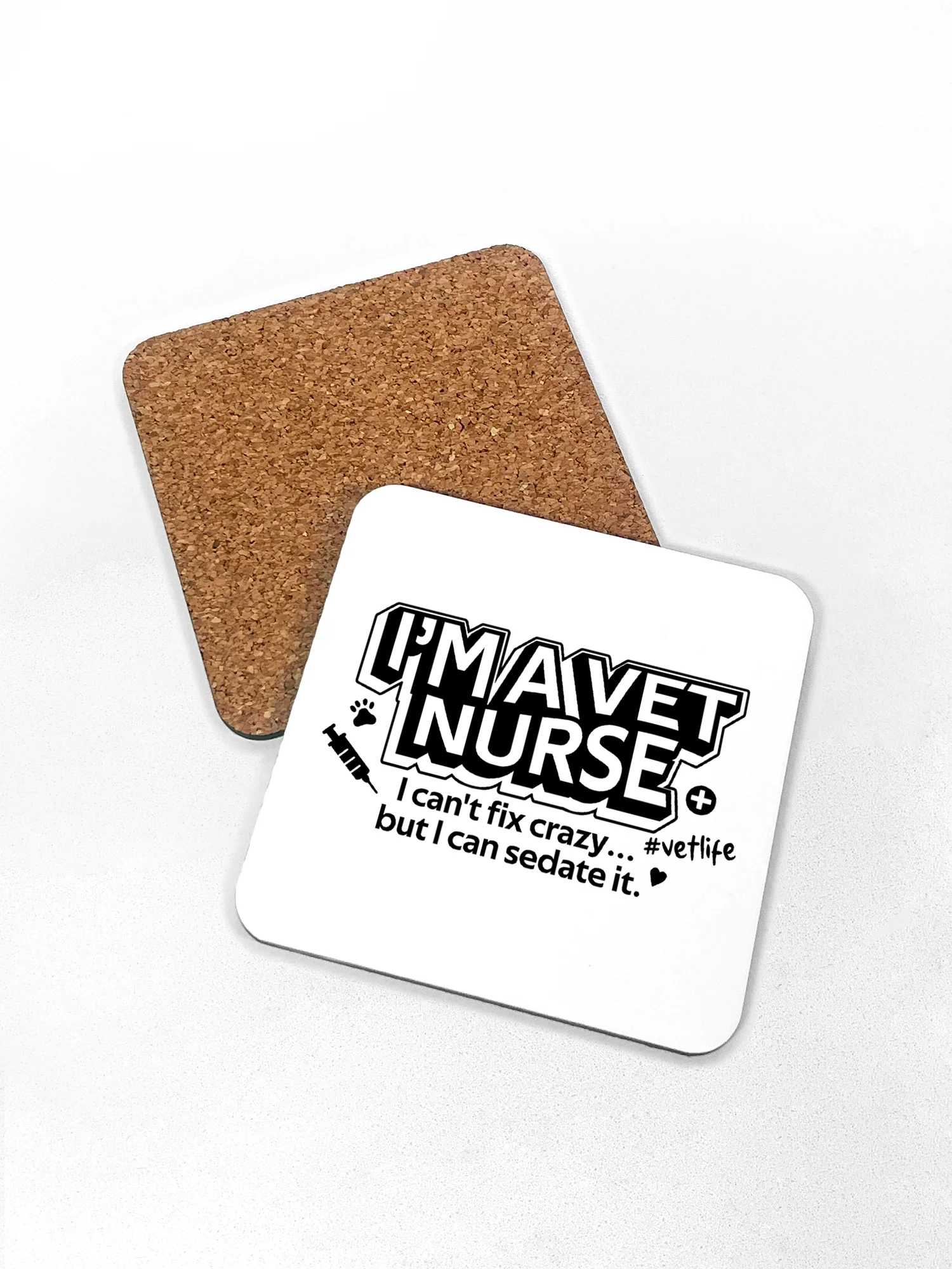 I'm A Vet Nurse Coaster - Image 4