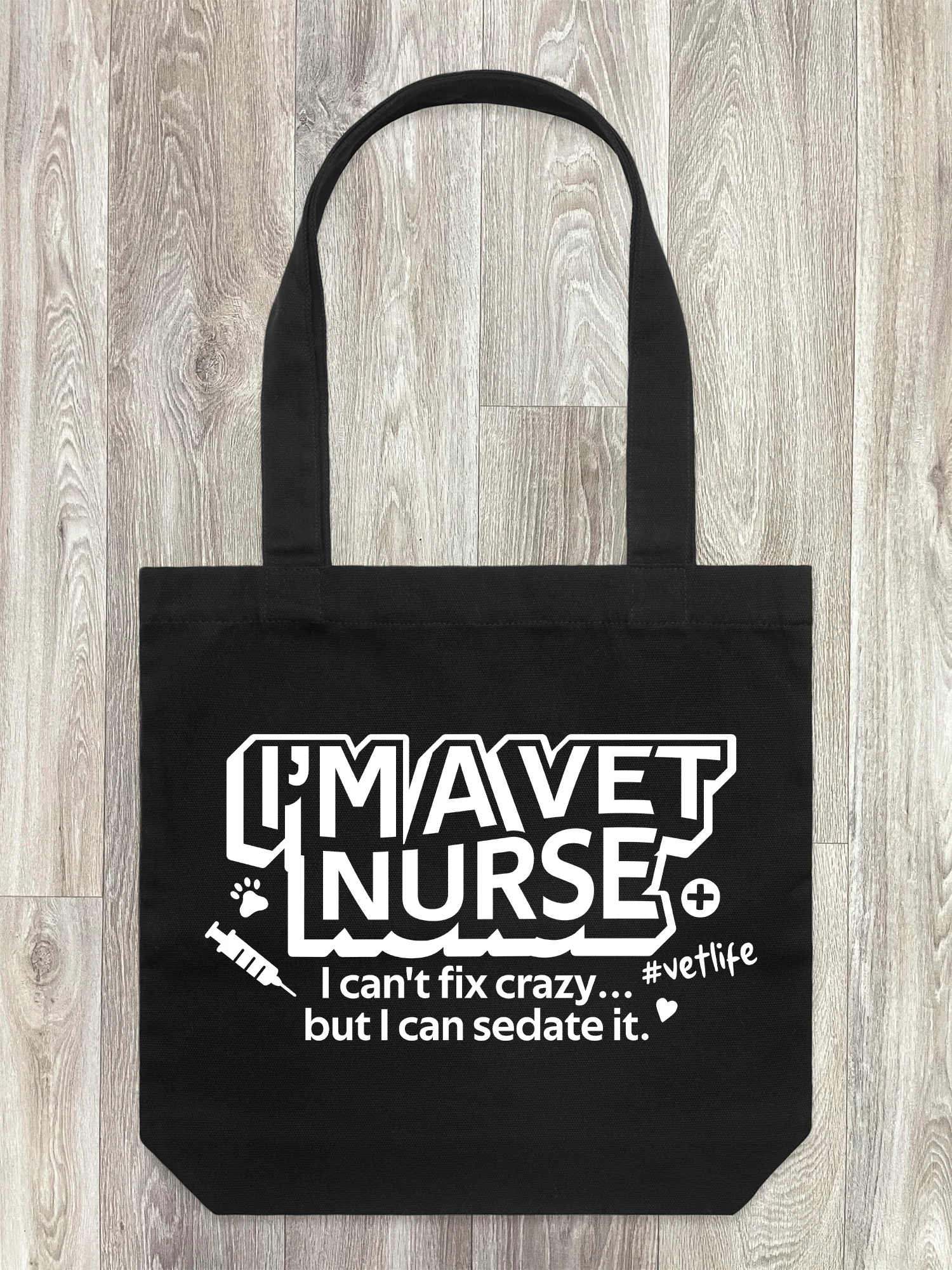 I'm A Vet Nurse Edith Tote Bag - Image 4