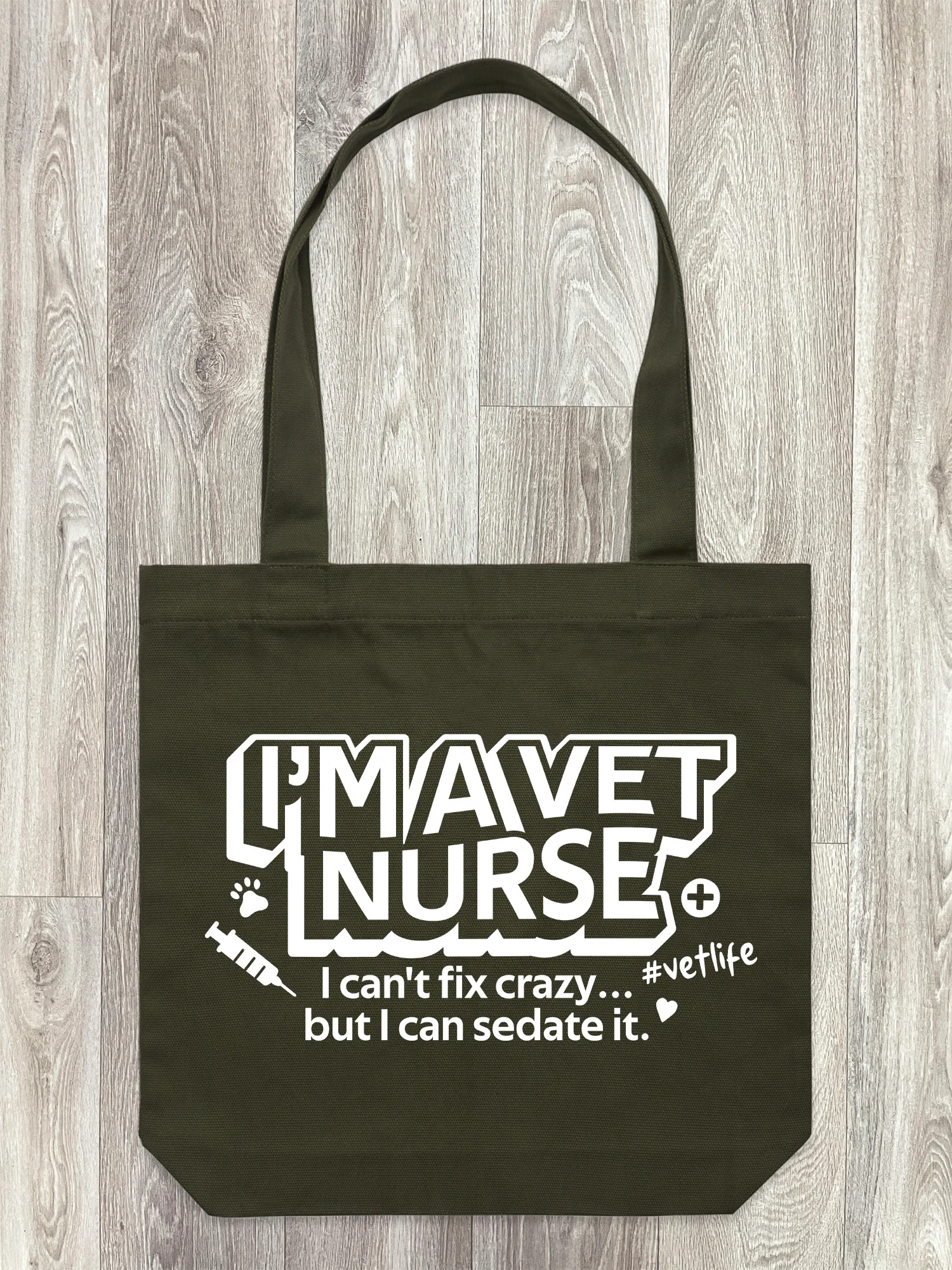 I'm A Vet Nurse Edith Tote Bag - Image 9