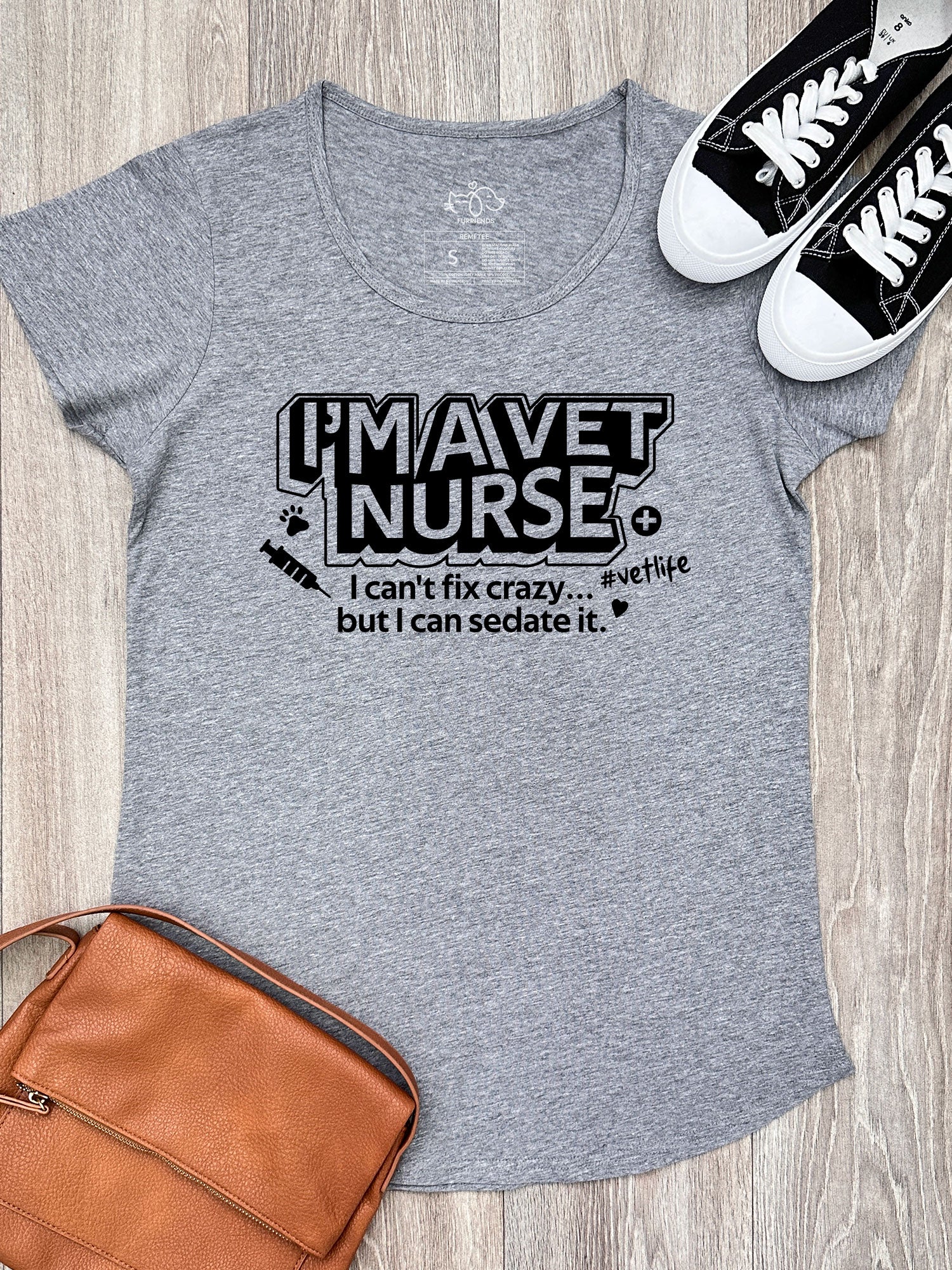 I'm A Vet Nurse Remi Women's Tee - Image 4