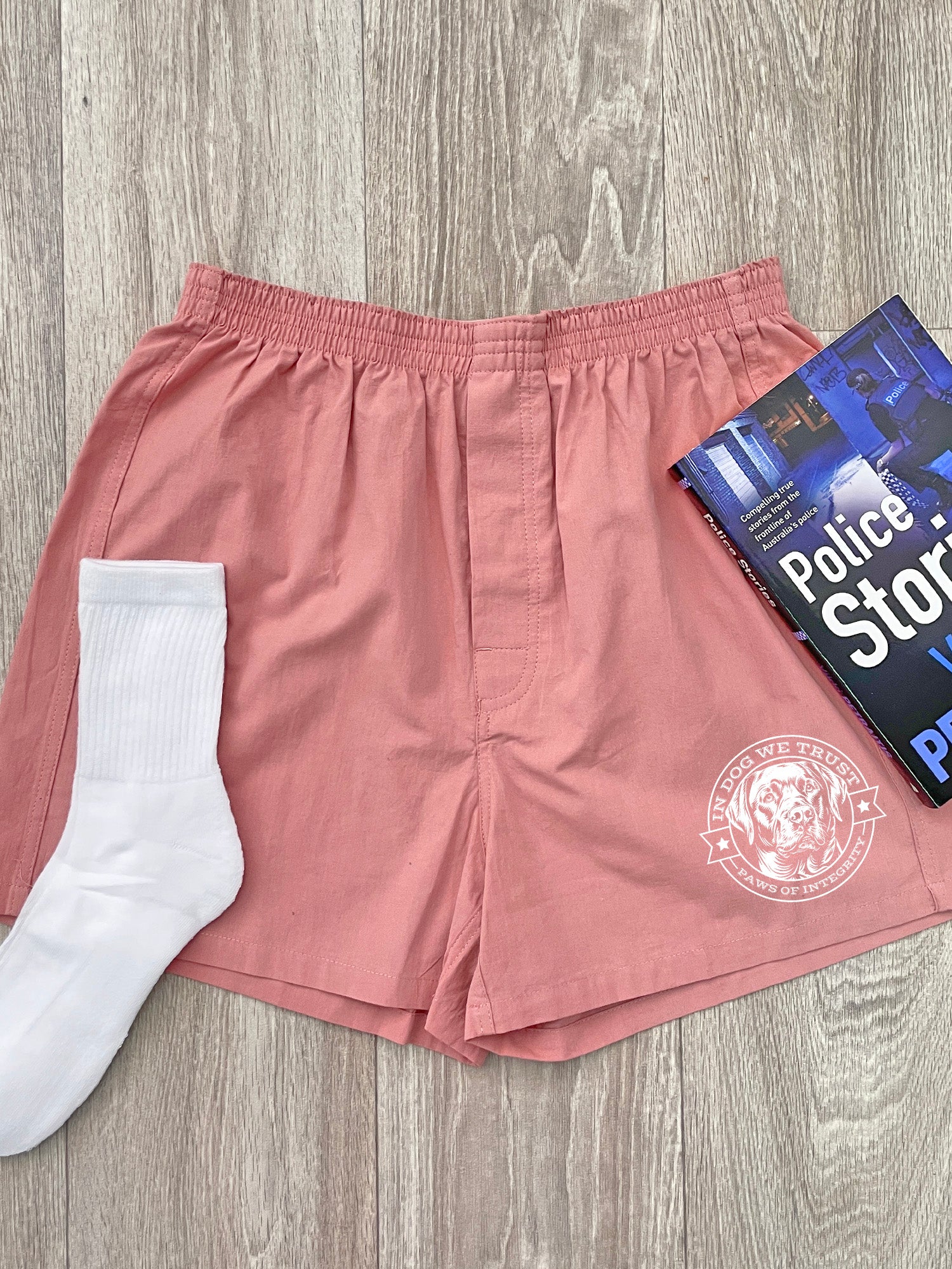 In Dog We Trust Finley Cotton Boxer Shorts - Image 4