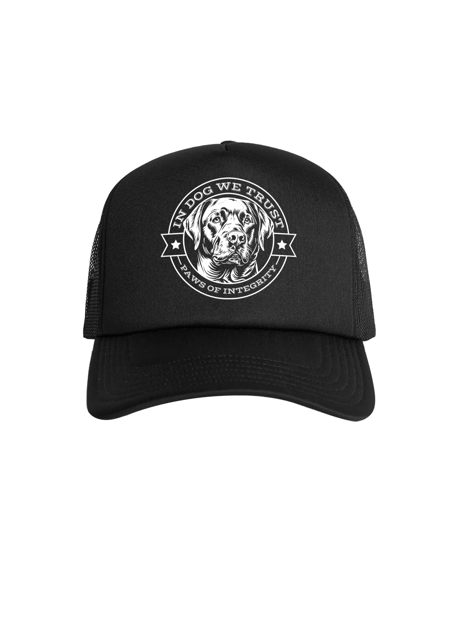In Dog We Trust Foam Trucker Cap - Image 7